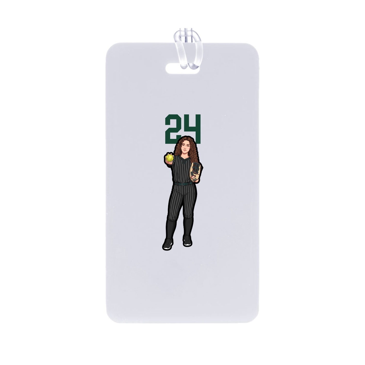 Bag Tag — Number Top in Classic