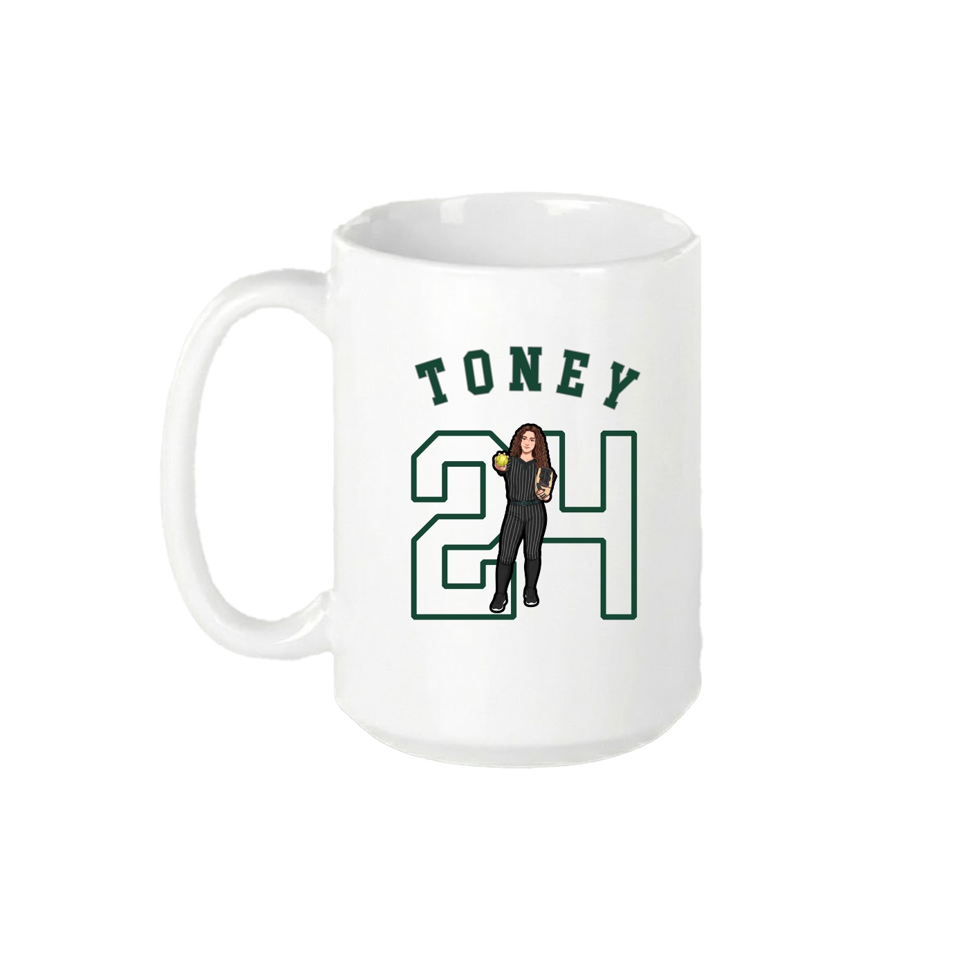 15oz Coffee Mug — Shirsey Arch in White