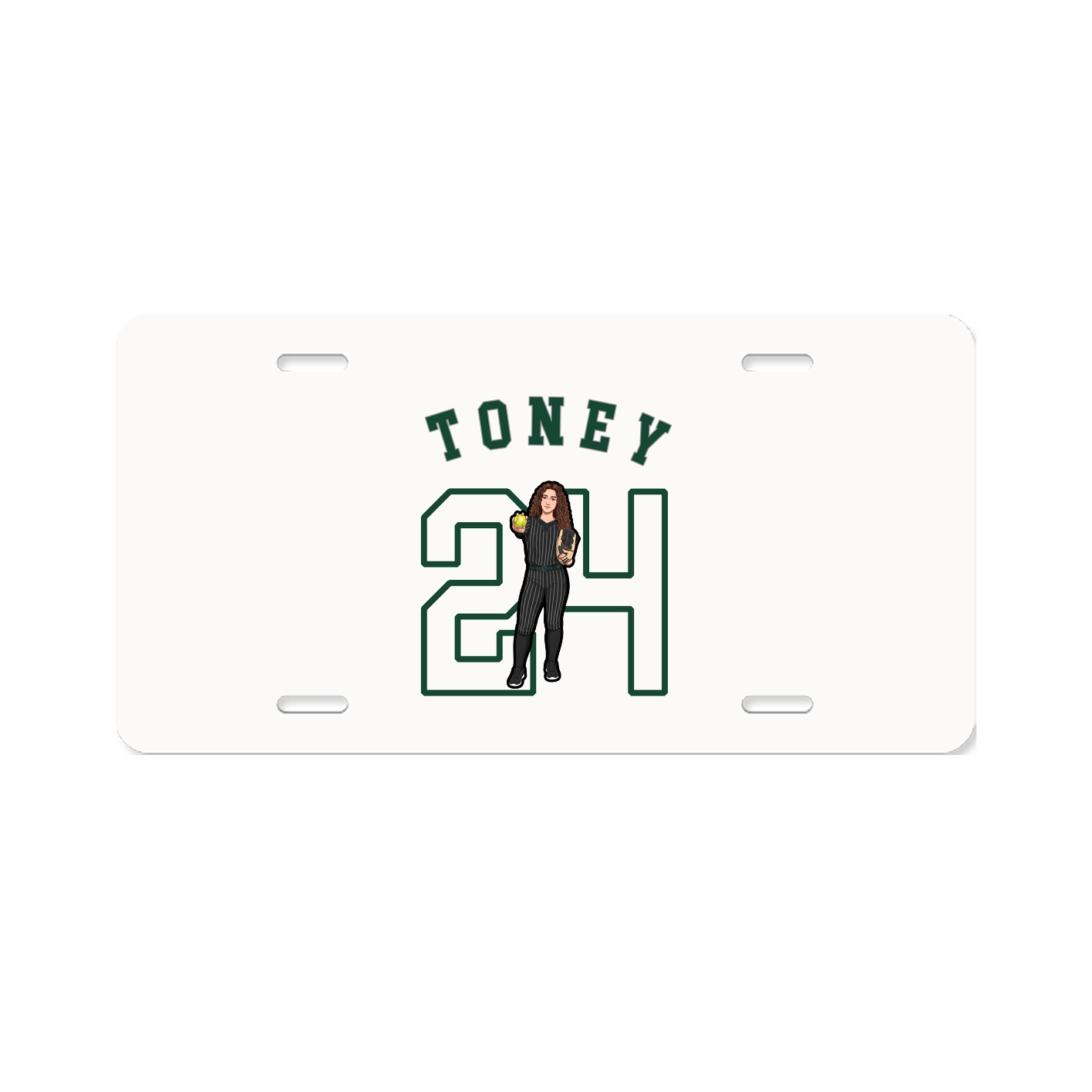 License Plate — Shirsey Arch in Classic
