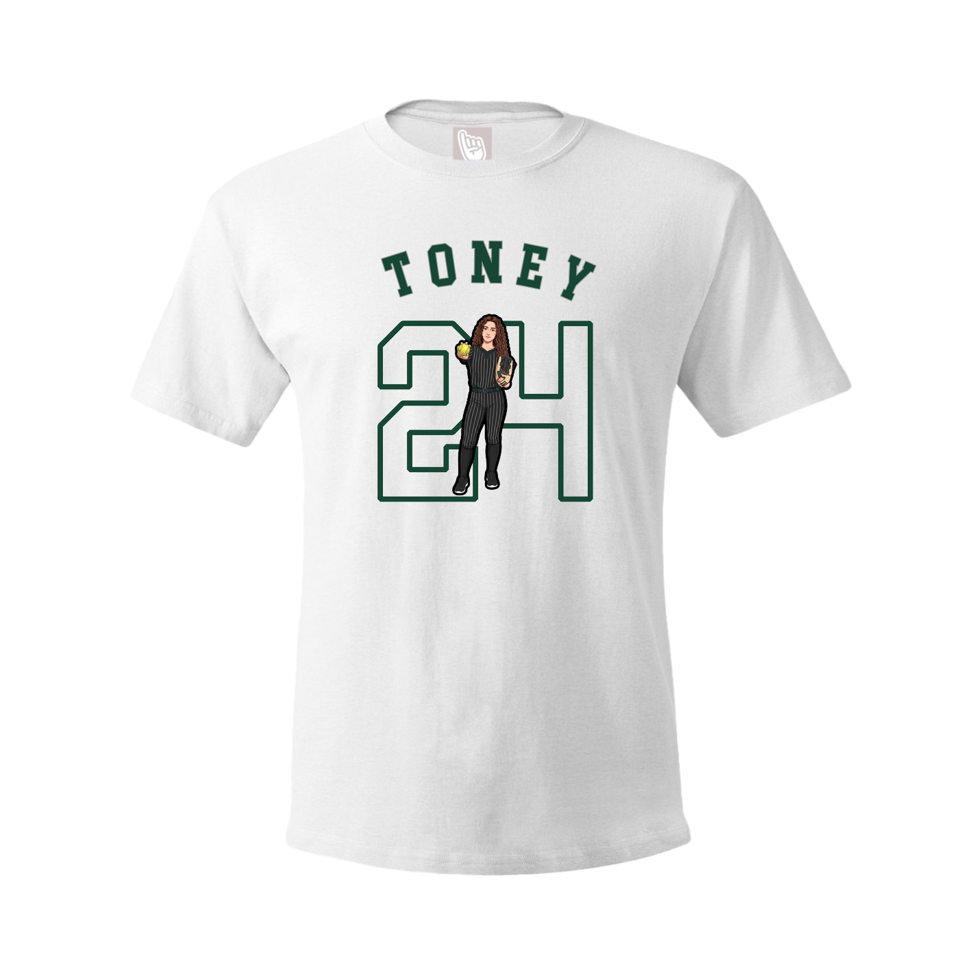 Tee — Shirsey Arch in White