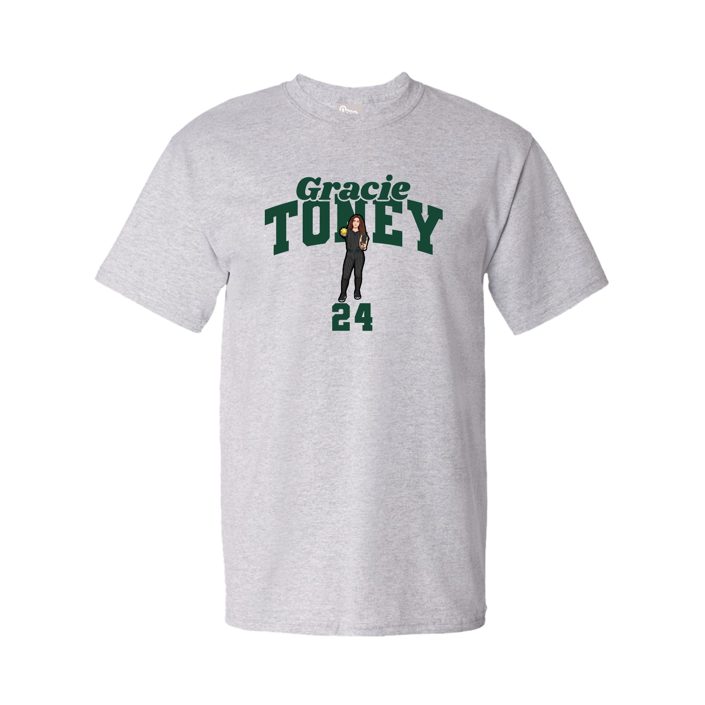 Tee — Signature Arch in Grey