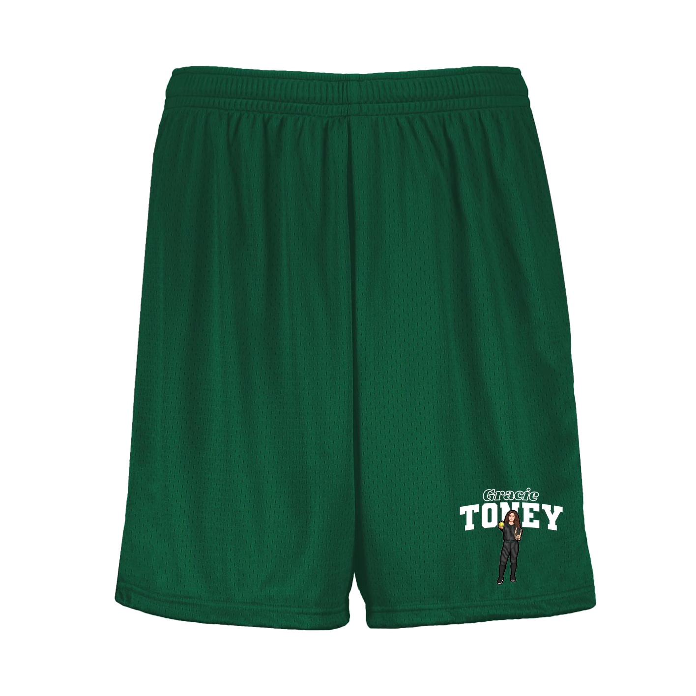 Shorts — Name Arch in Green