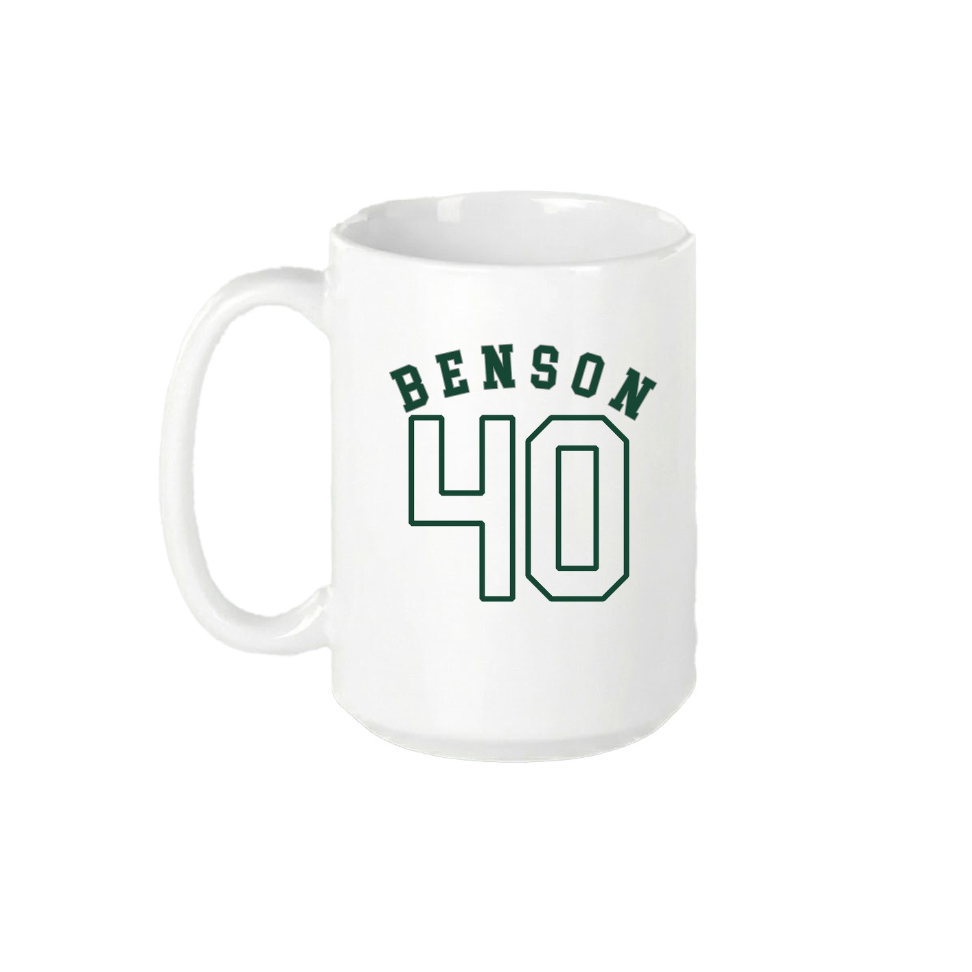 15oz Coffee Mug — Shirsey Arch in White