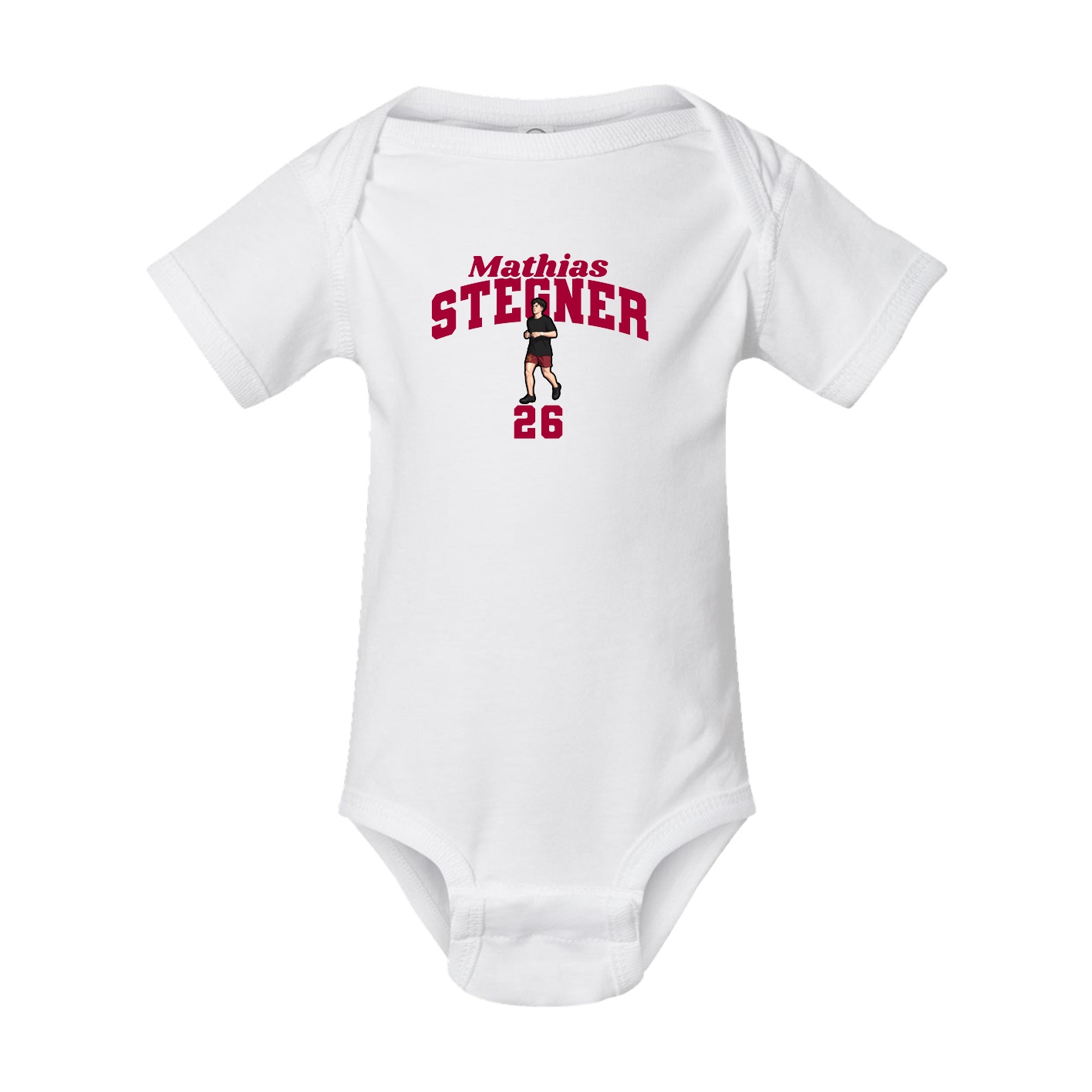 Baby Onesie — Signature Arch in White