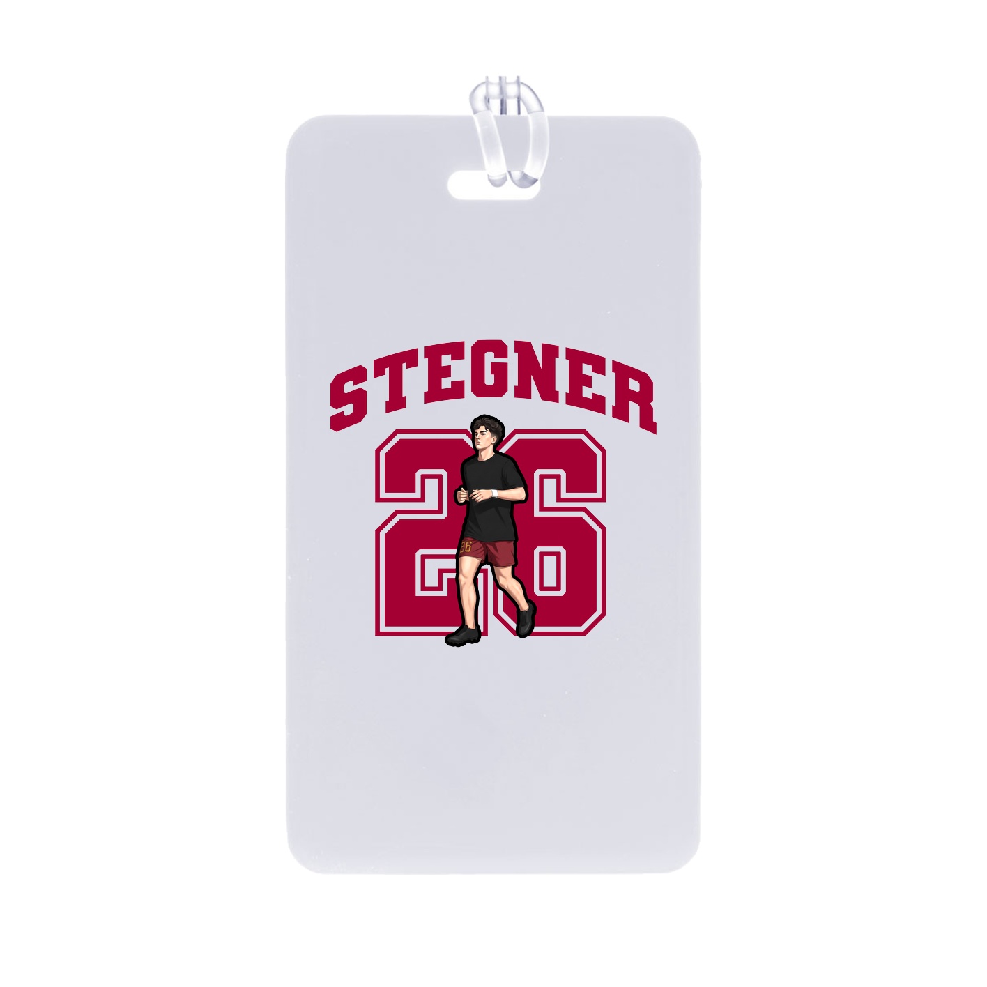 Bag Tag — Number in Classic