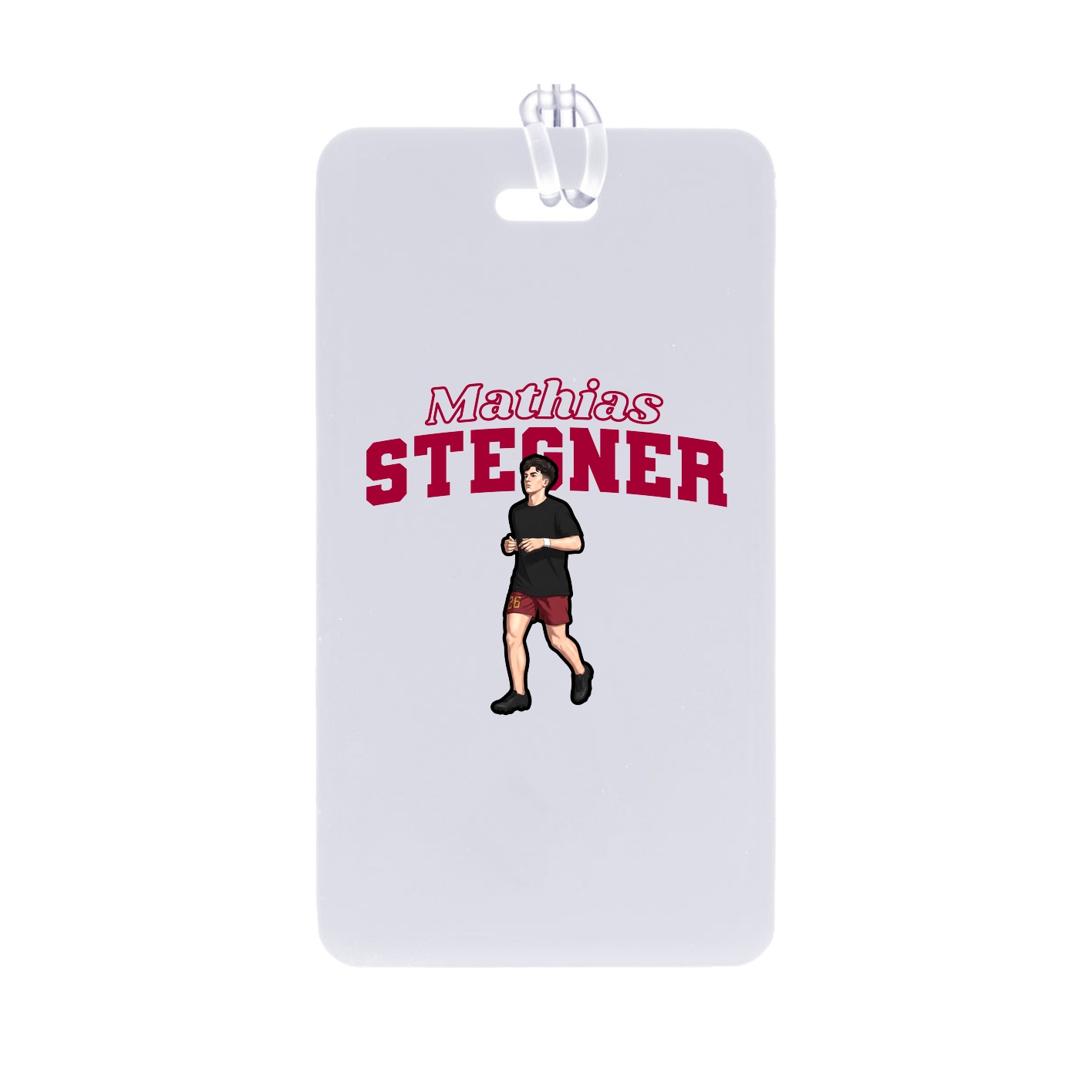 Bag Tag — Name Arch in Classic