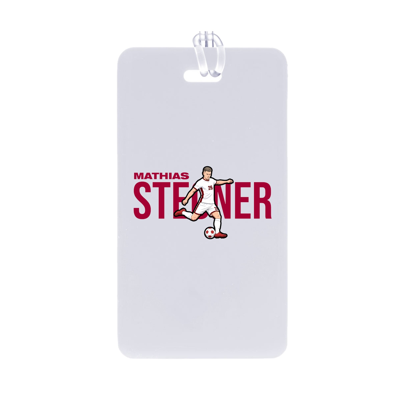 Bag Tag — Player Name in Classic