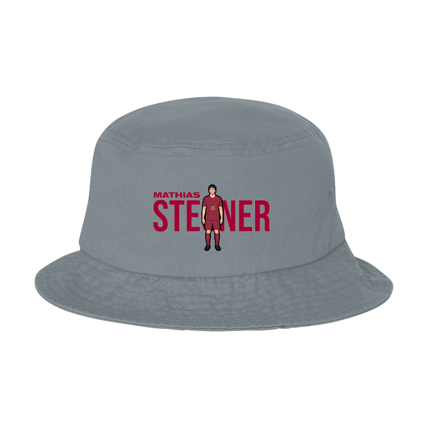 Bucket Cap — Player Name in Grey