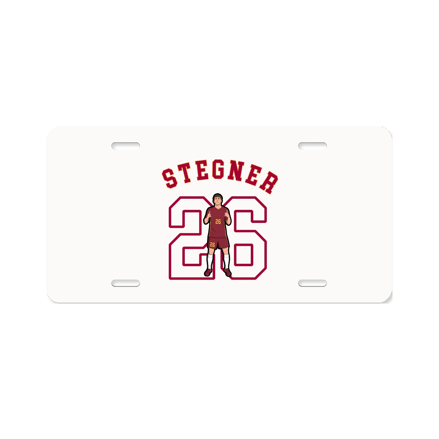 License Plate — Shirsey Arch in Classic