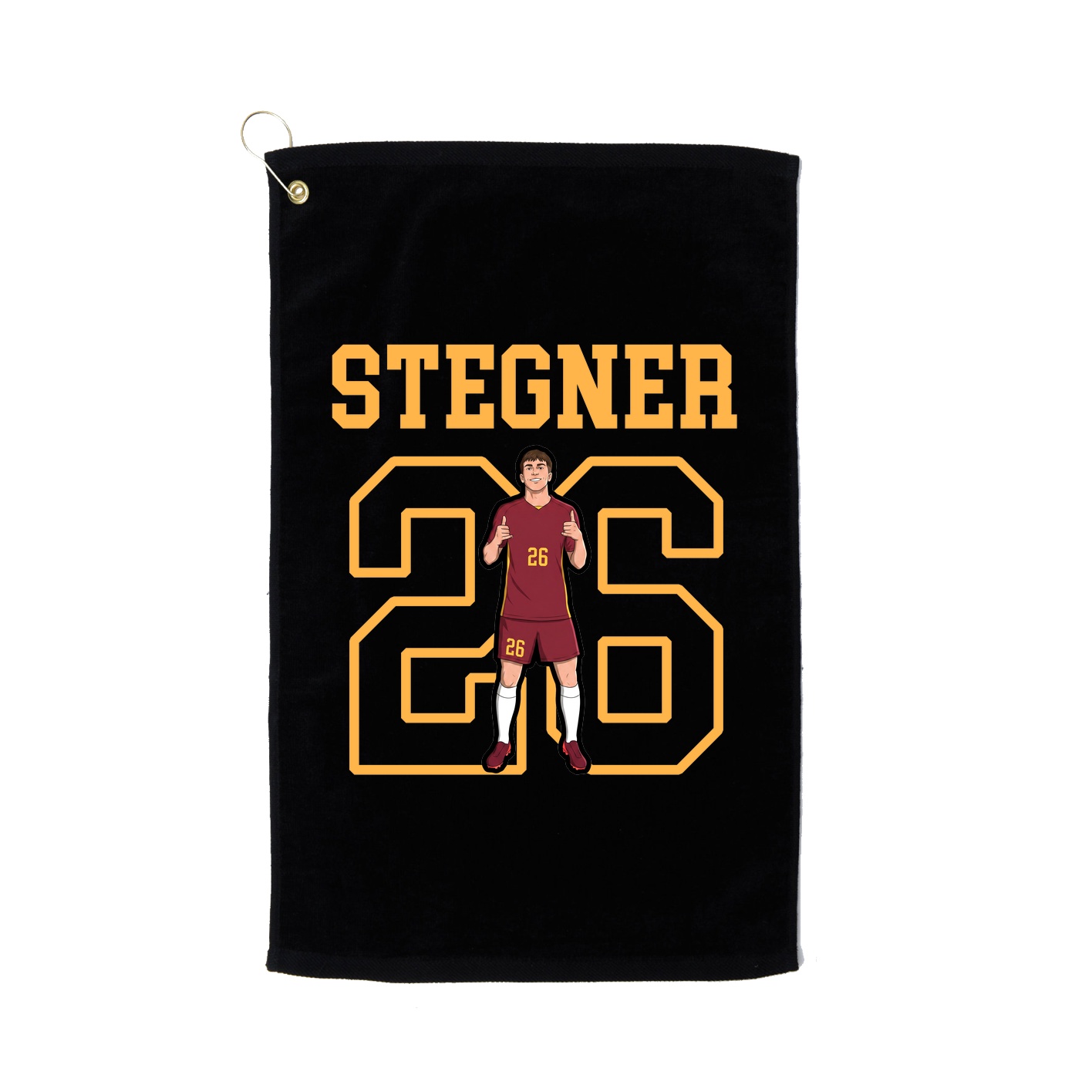 Golf Towel — Shirsey in Black