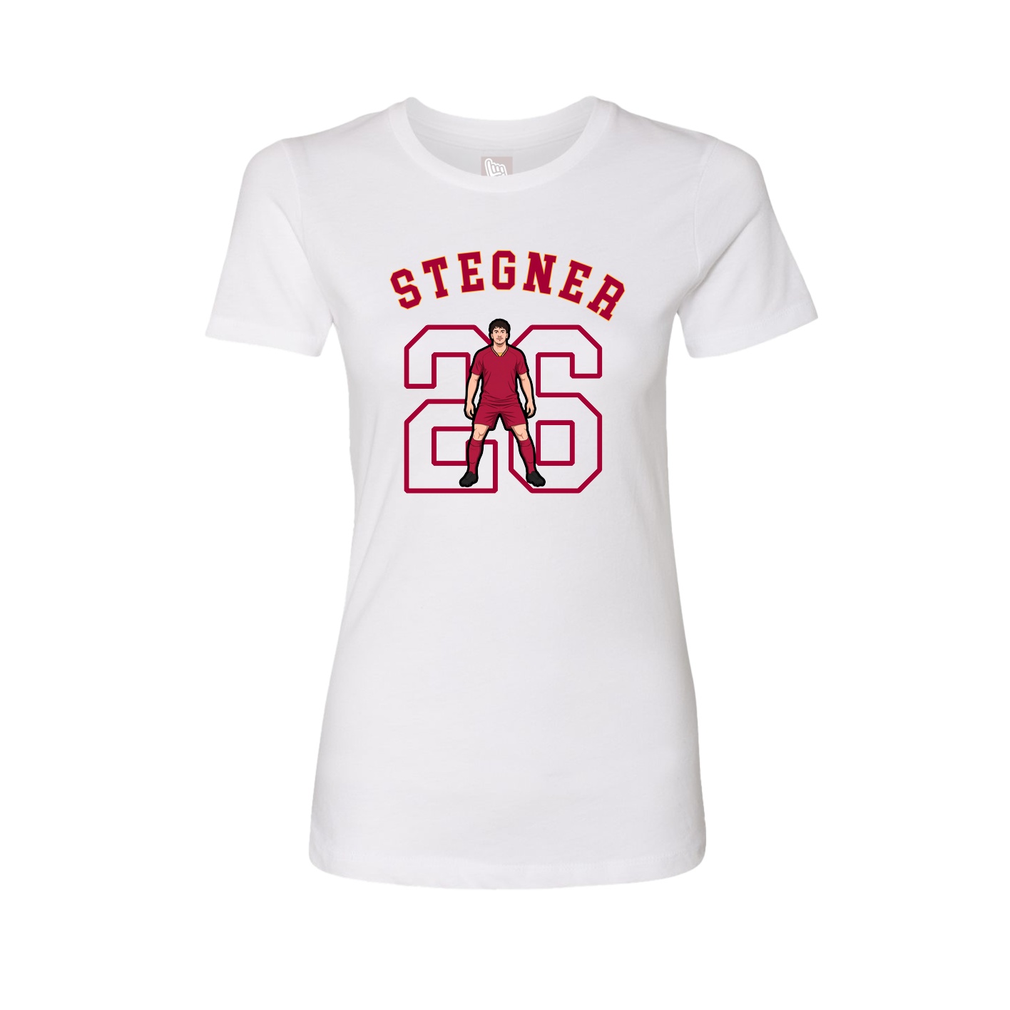 Womens Tee — Shirsey Arch in White