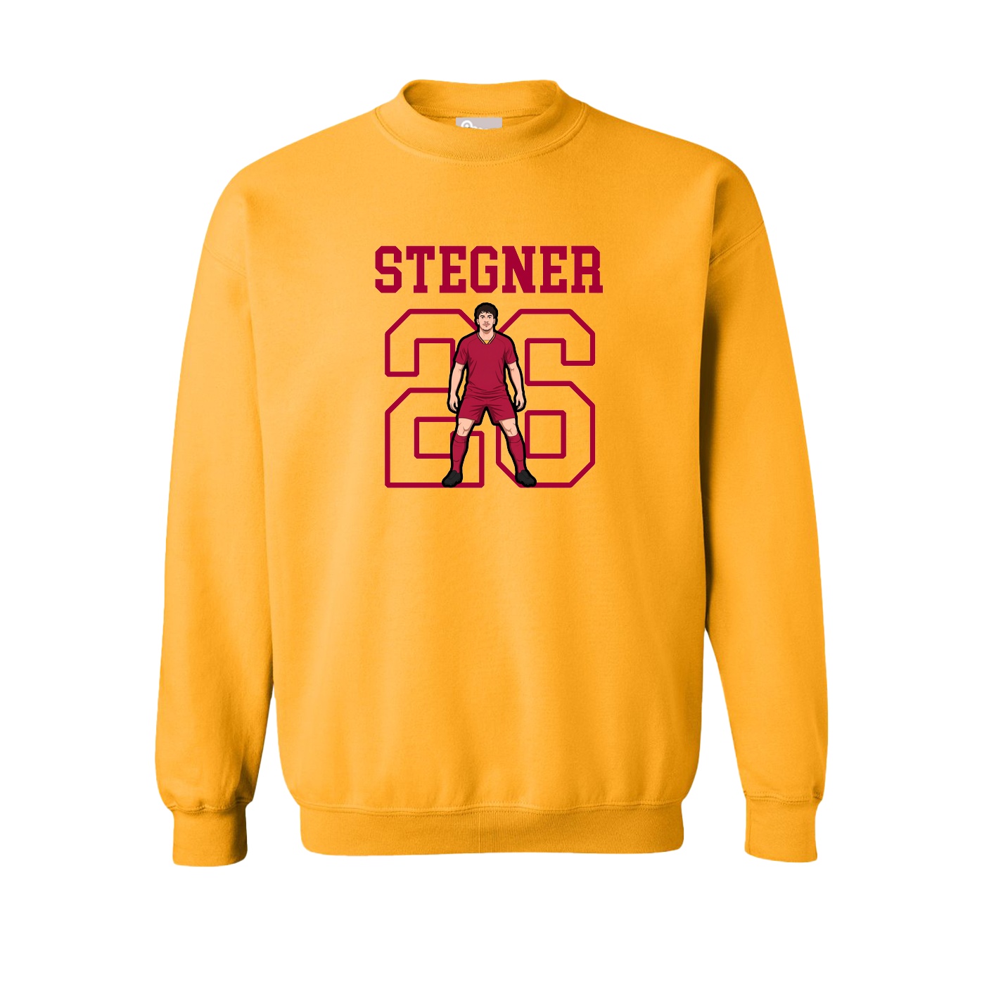 Fleece Crew — Shirsey in Gold