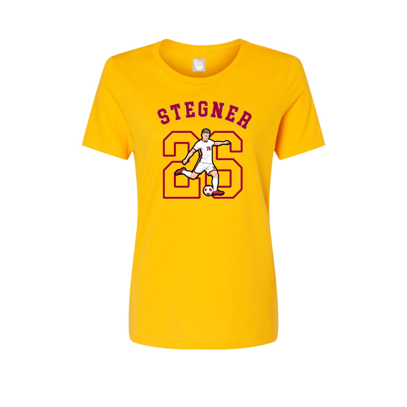 Womens Tee — Shirsey Arch in Gold