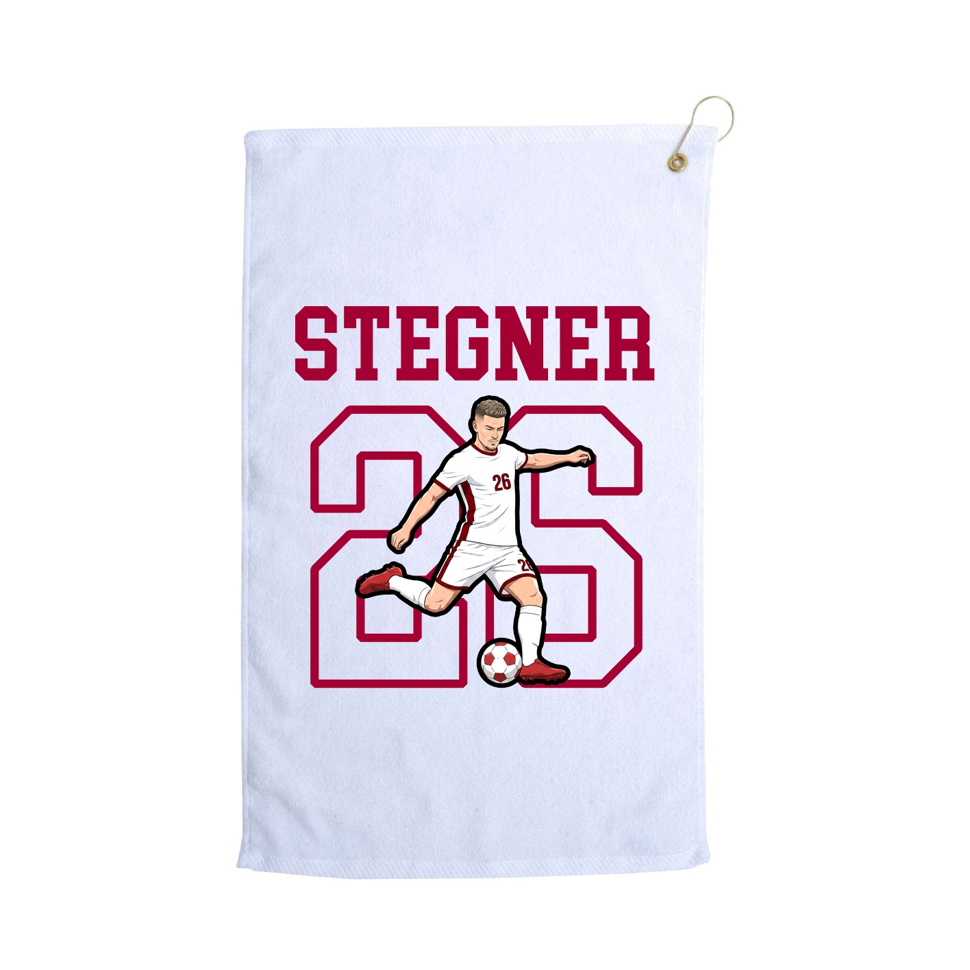 Golf Towel — Shirsey in White