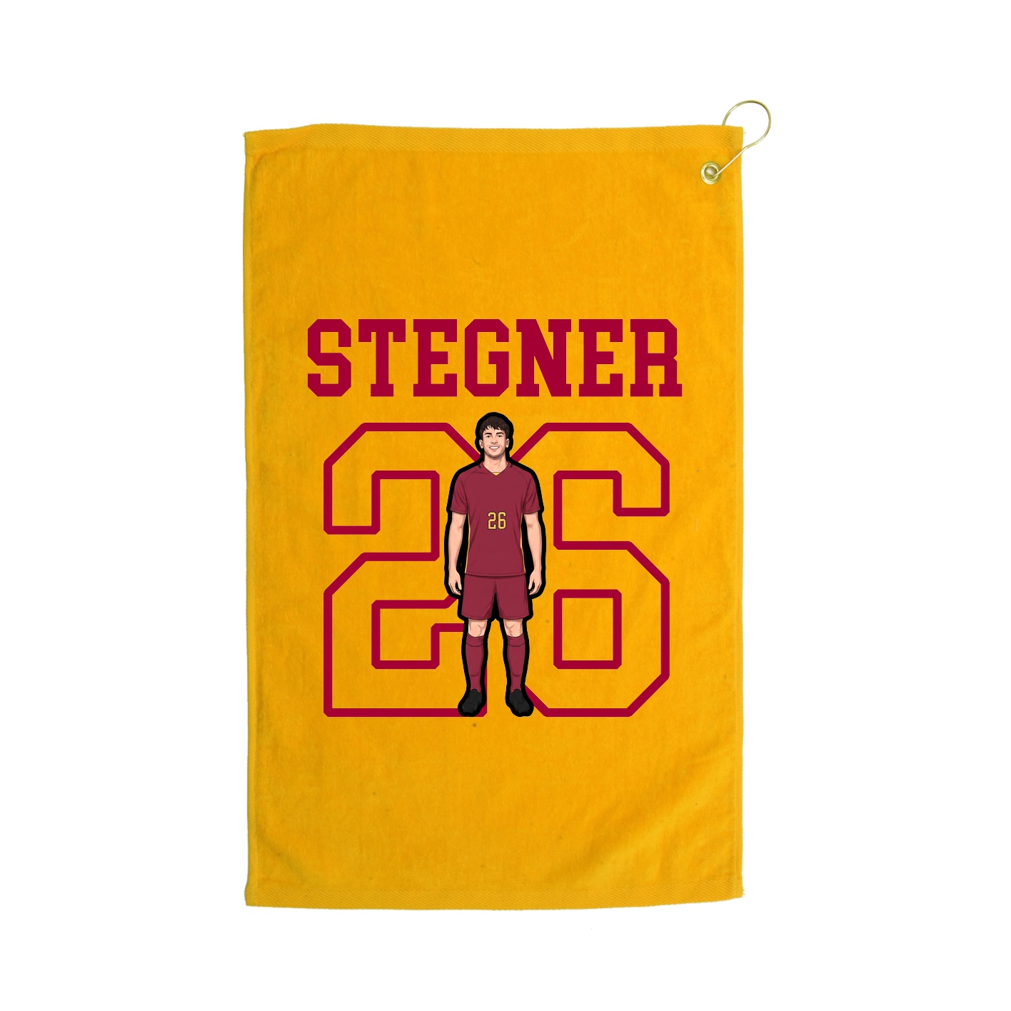 Golf Towel — Shirsey in Gold