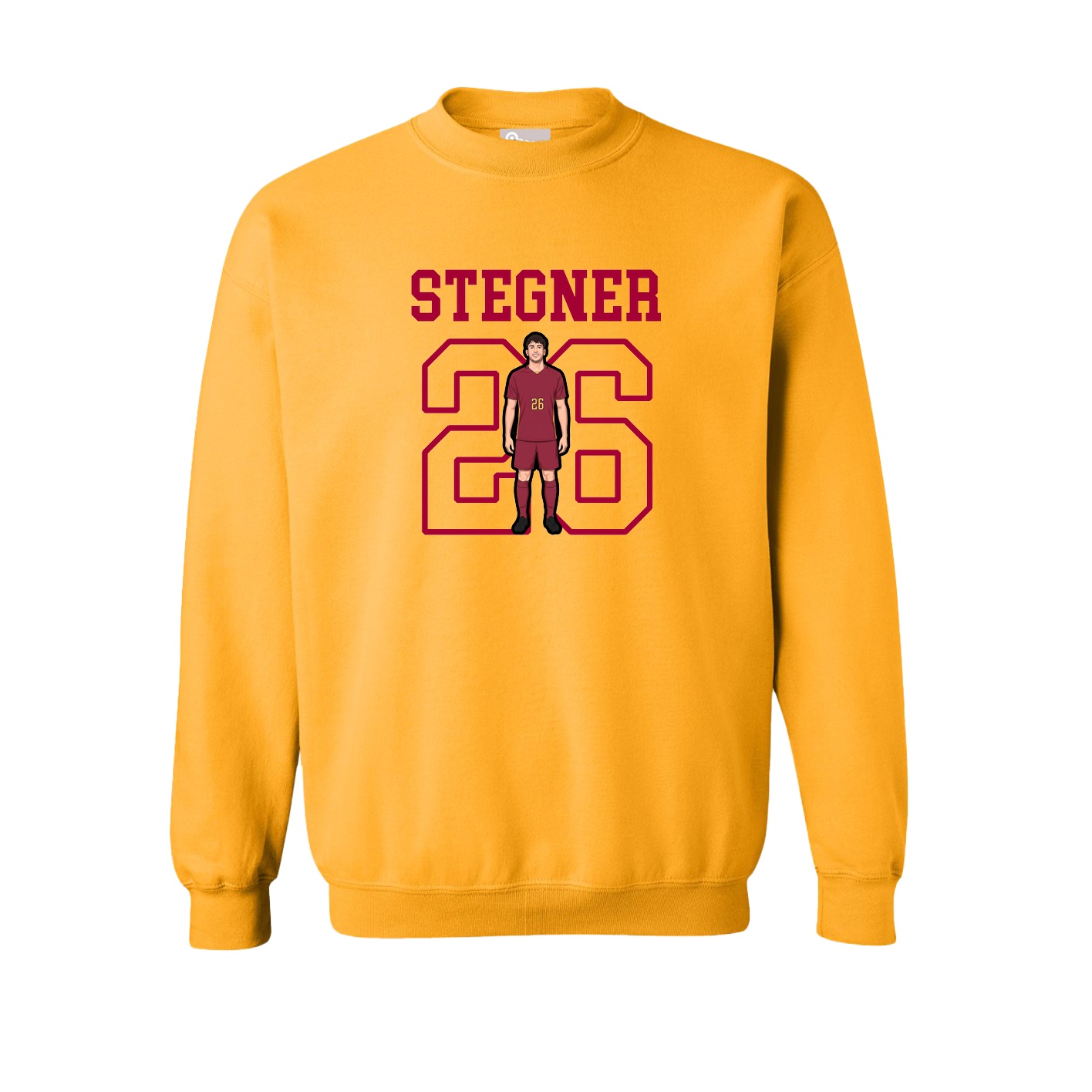 Fleece Crew — Shirsey in Gold