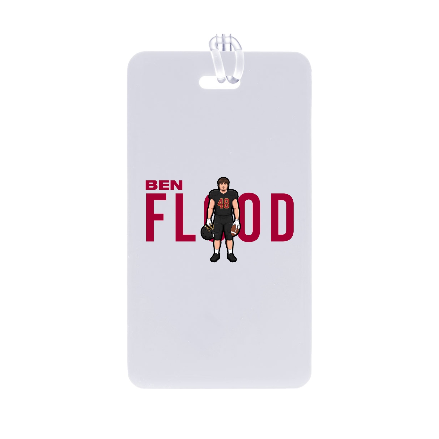 Bag Tag — Player Name in Classic