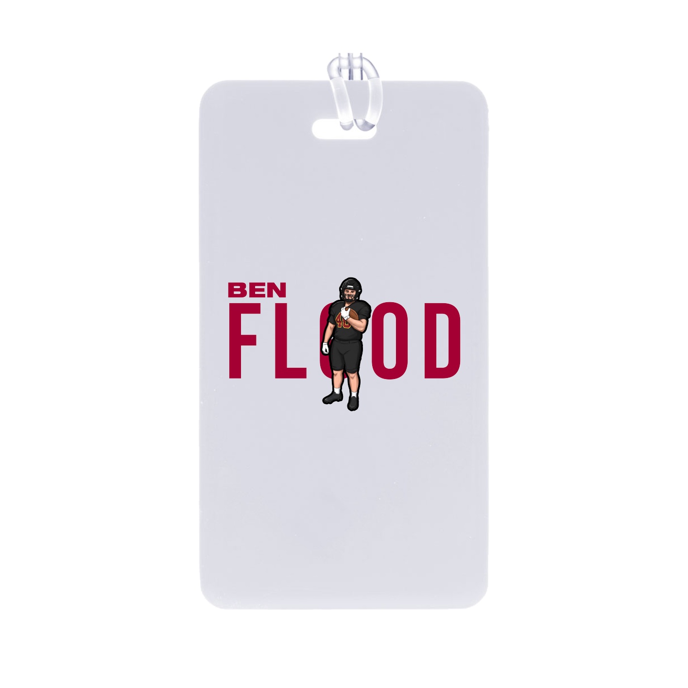 Bag Tag — Player Name in Classic