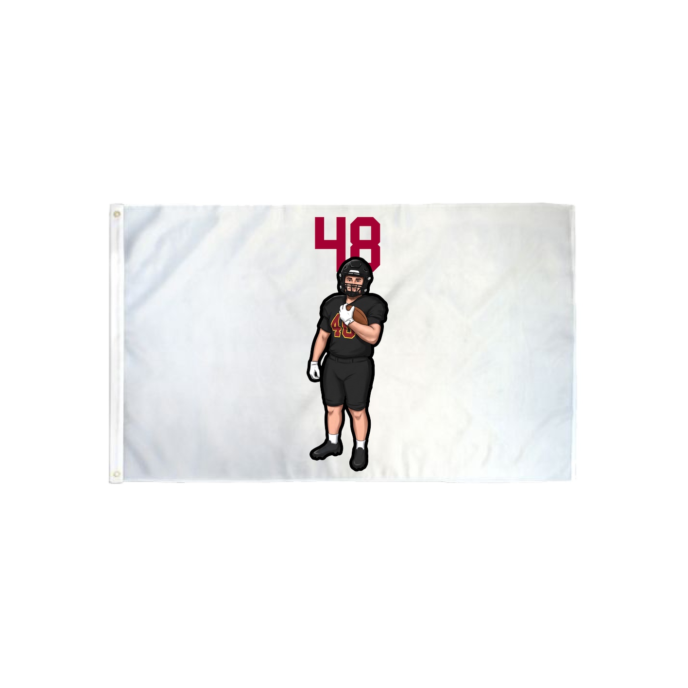 3x5 Flag — Number Top in Classic