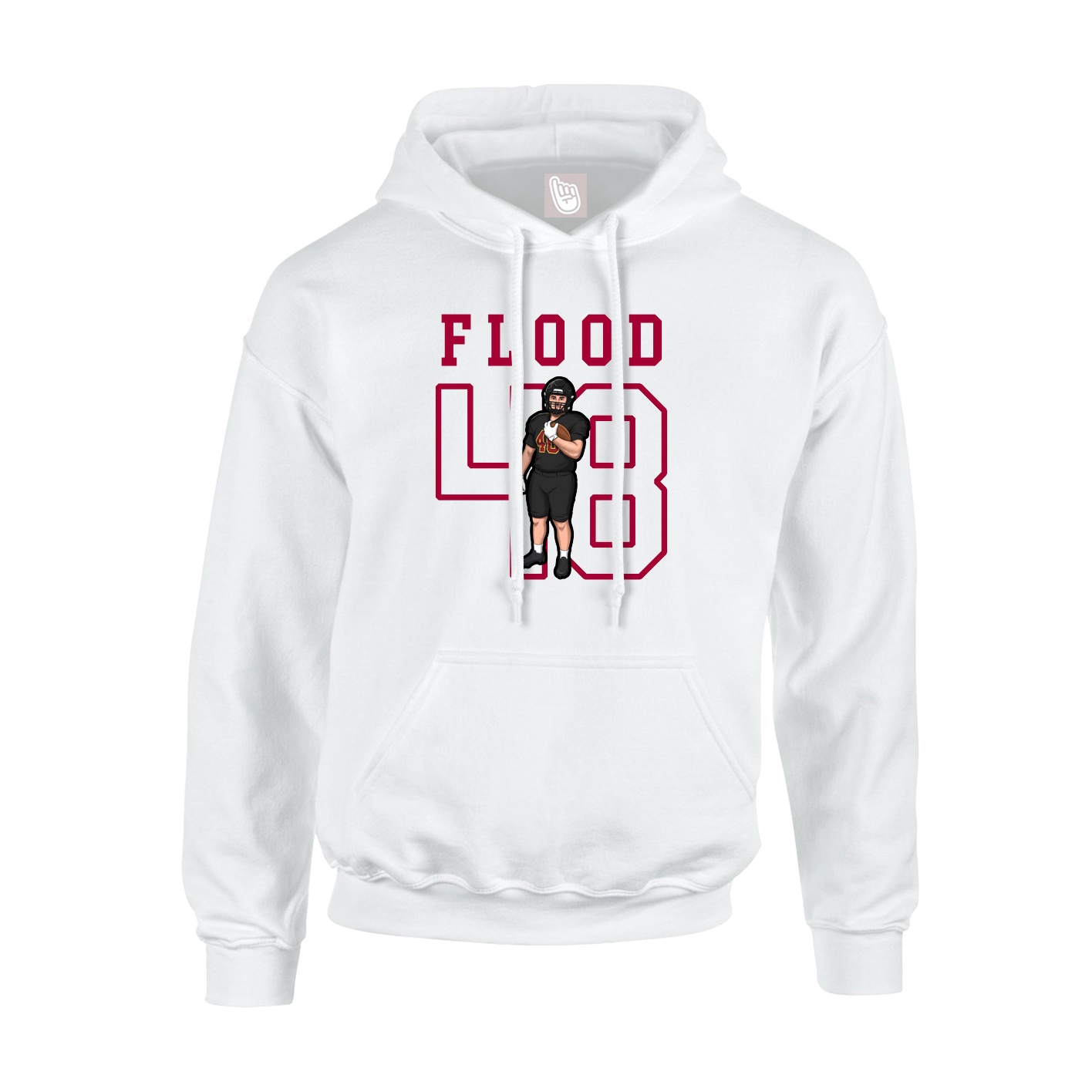 Youth Hoodie — Shirsey in White
