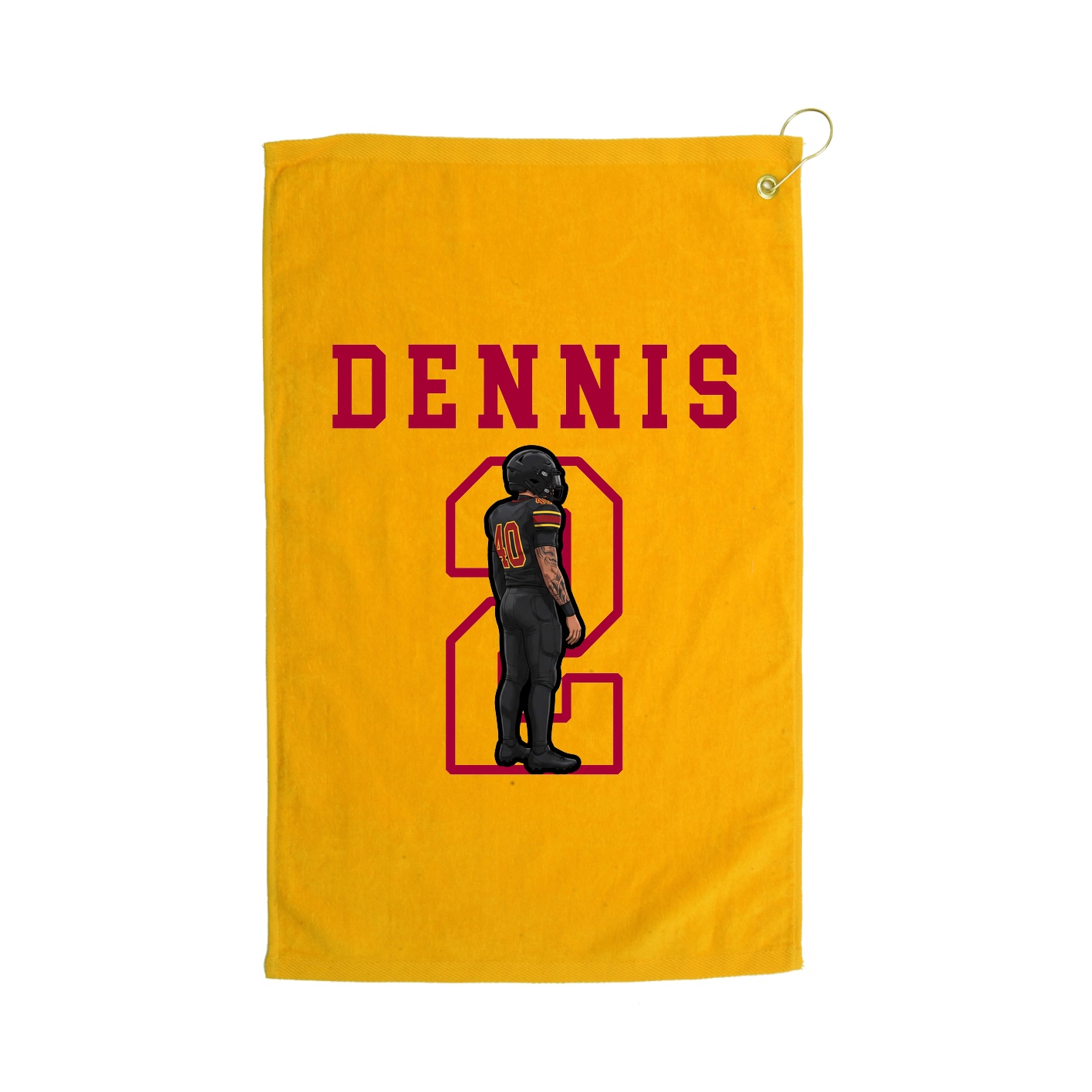 Golf Towel — Shirsey in Gold