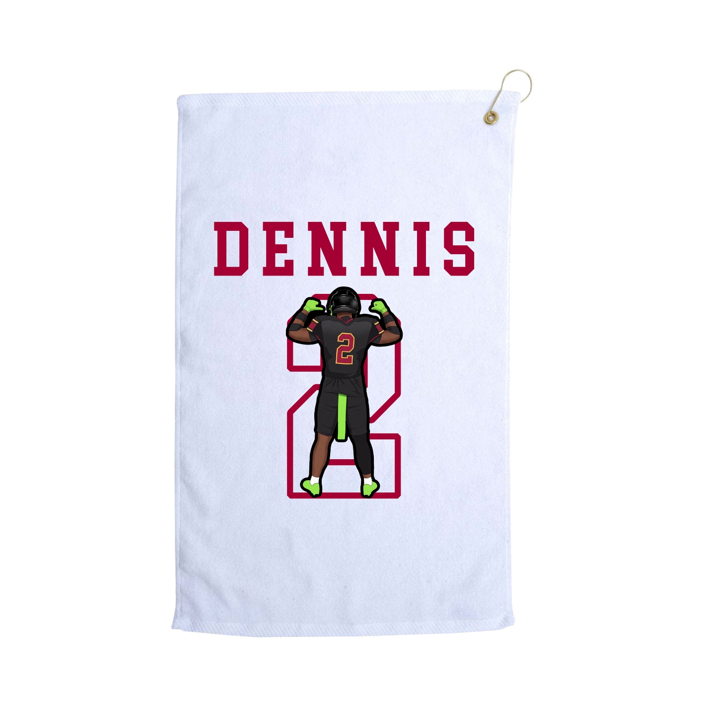 Golf Towel — Shirsey in White