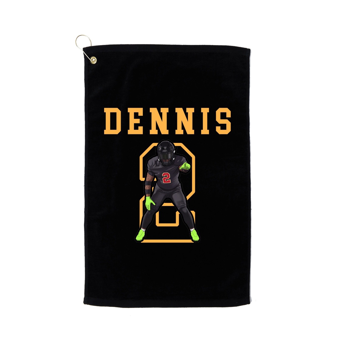 Golf Towel — Shirsey in Black