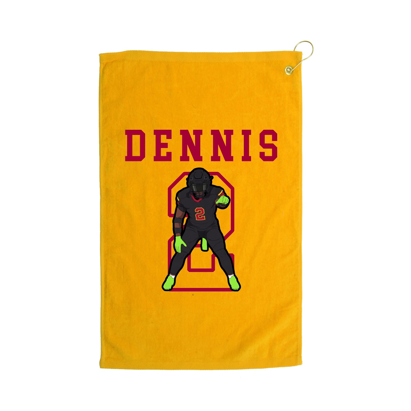 Golf Towel — Shirsey in Gold