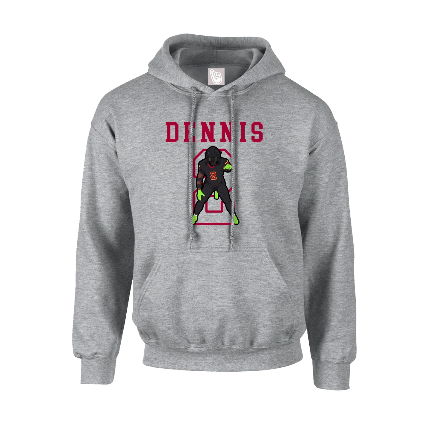 Hoodie — Shirsey in Grey