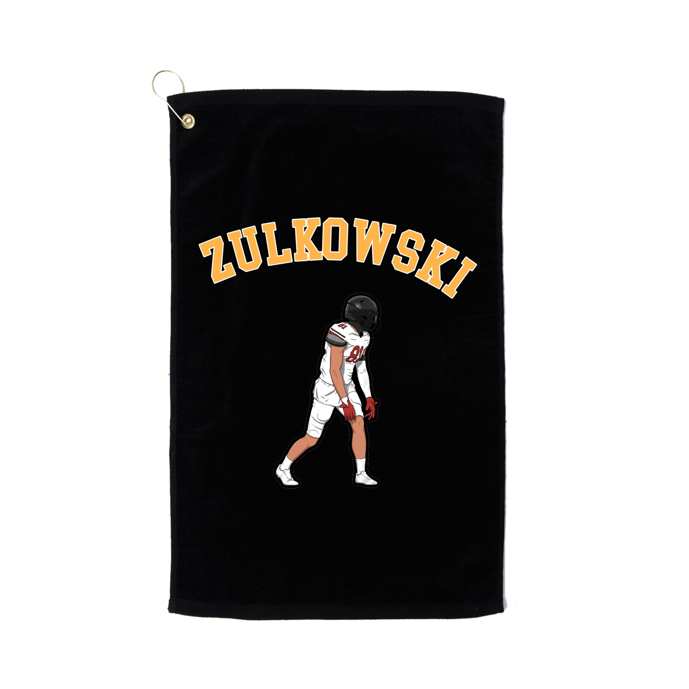 Golf Towel — Shirsey Arch in Black