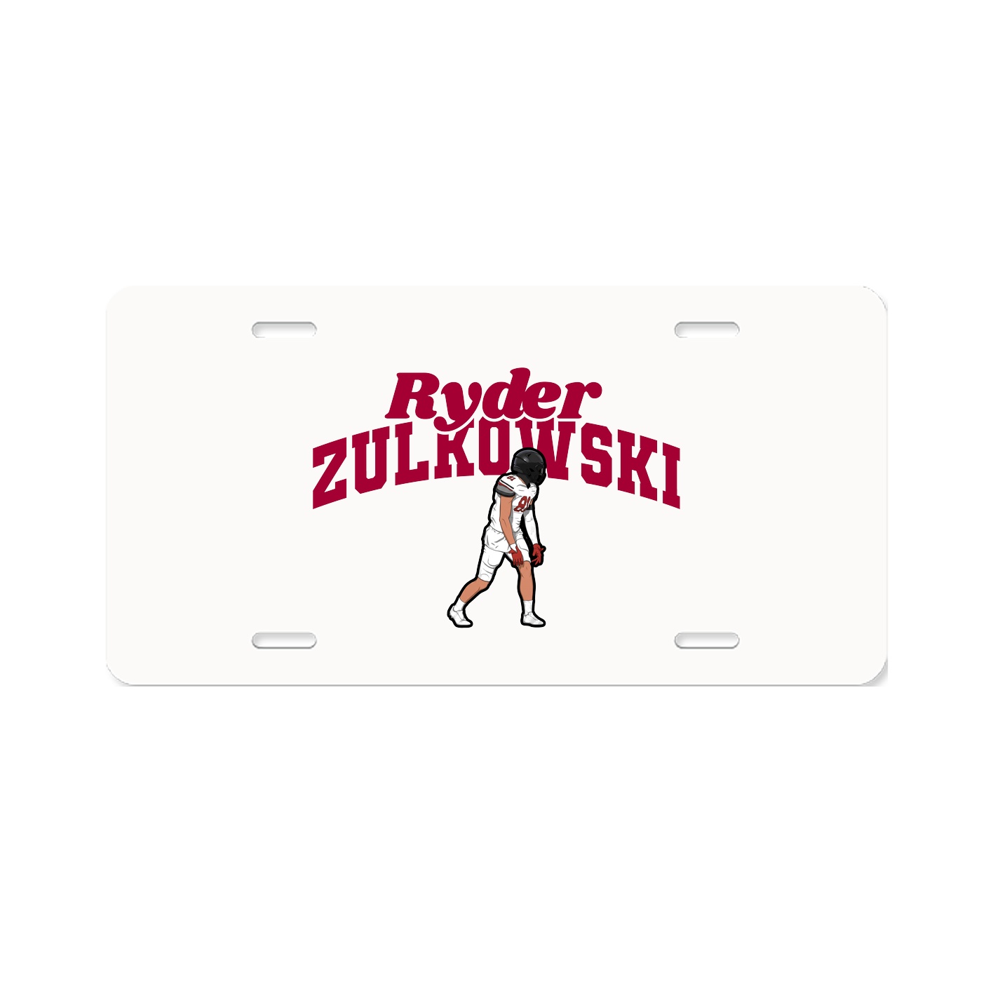 License Plate — Signature Arch in Classic