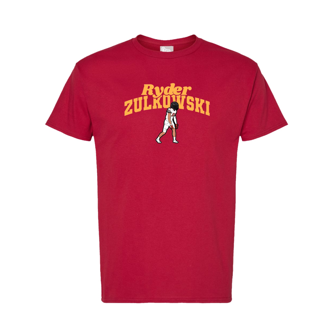 Tee — Signature Arch in Crimson
