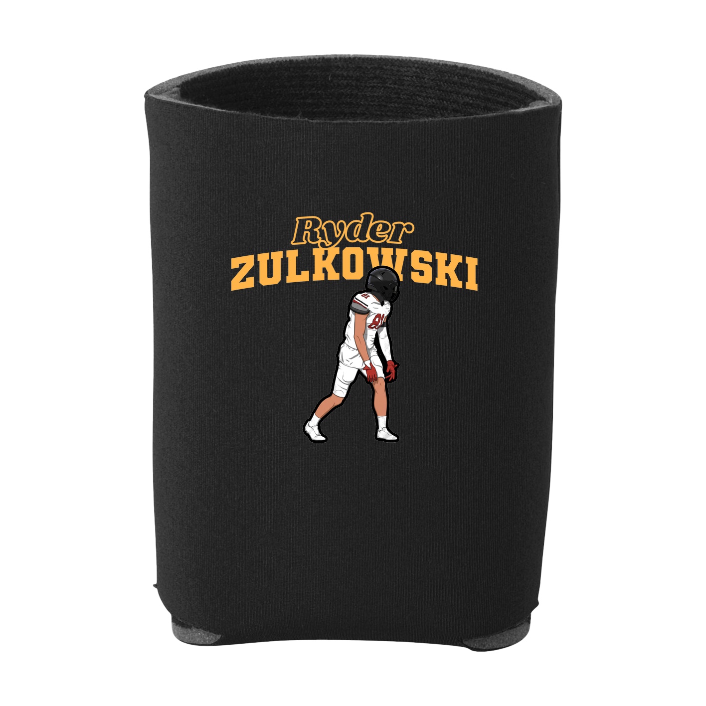 Can Holder — Name Arch in Black