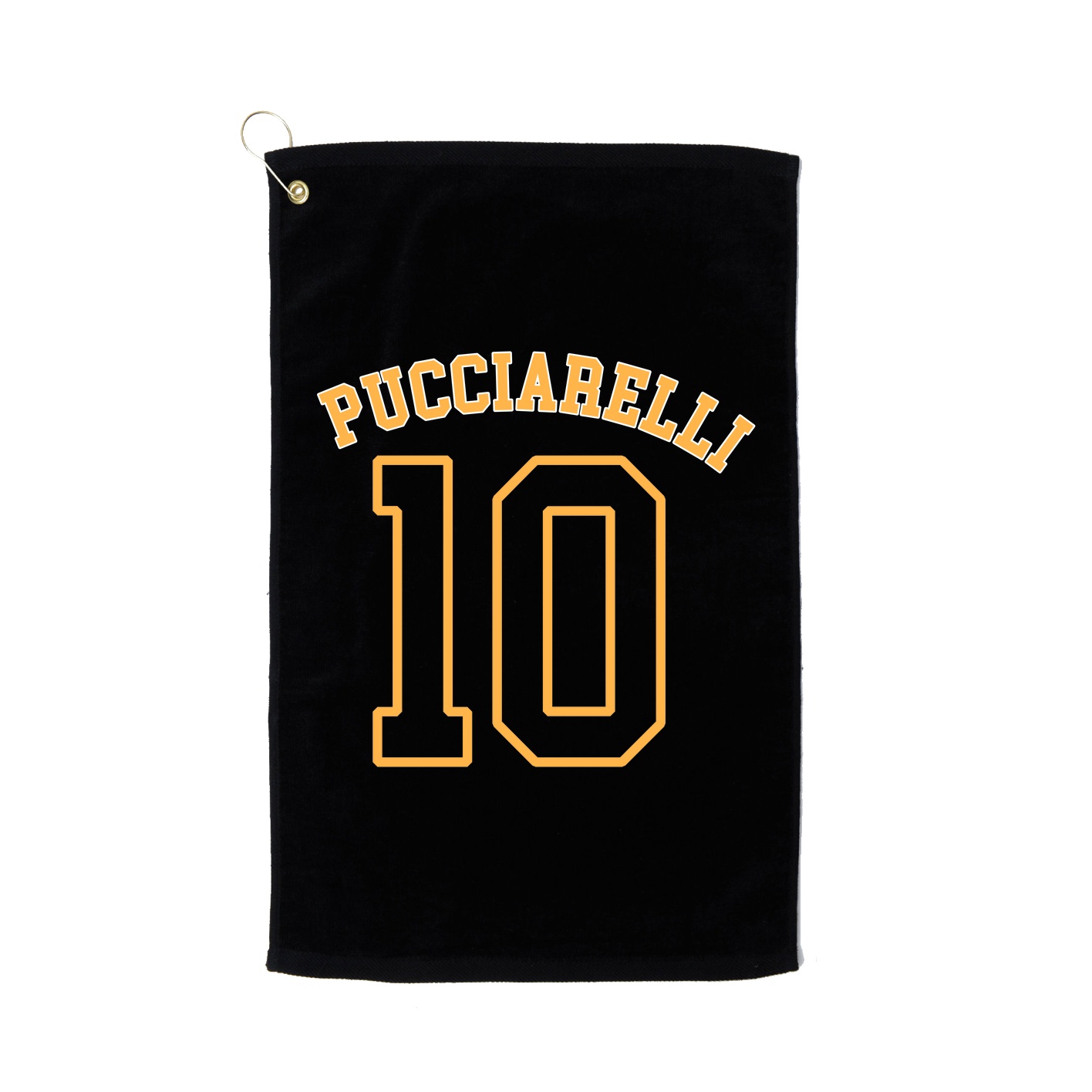 Golf Towel — Shirsey Arch in Black