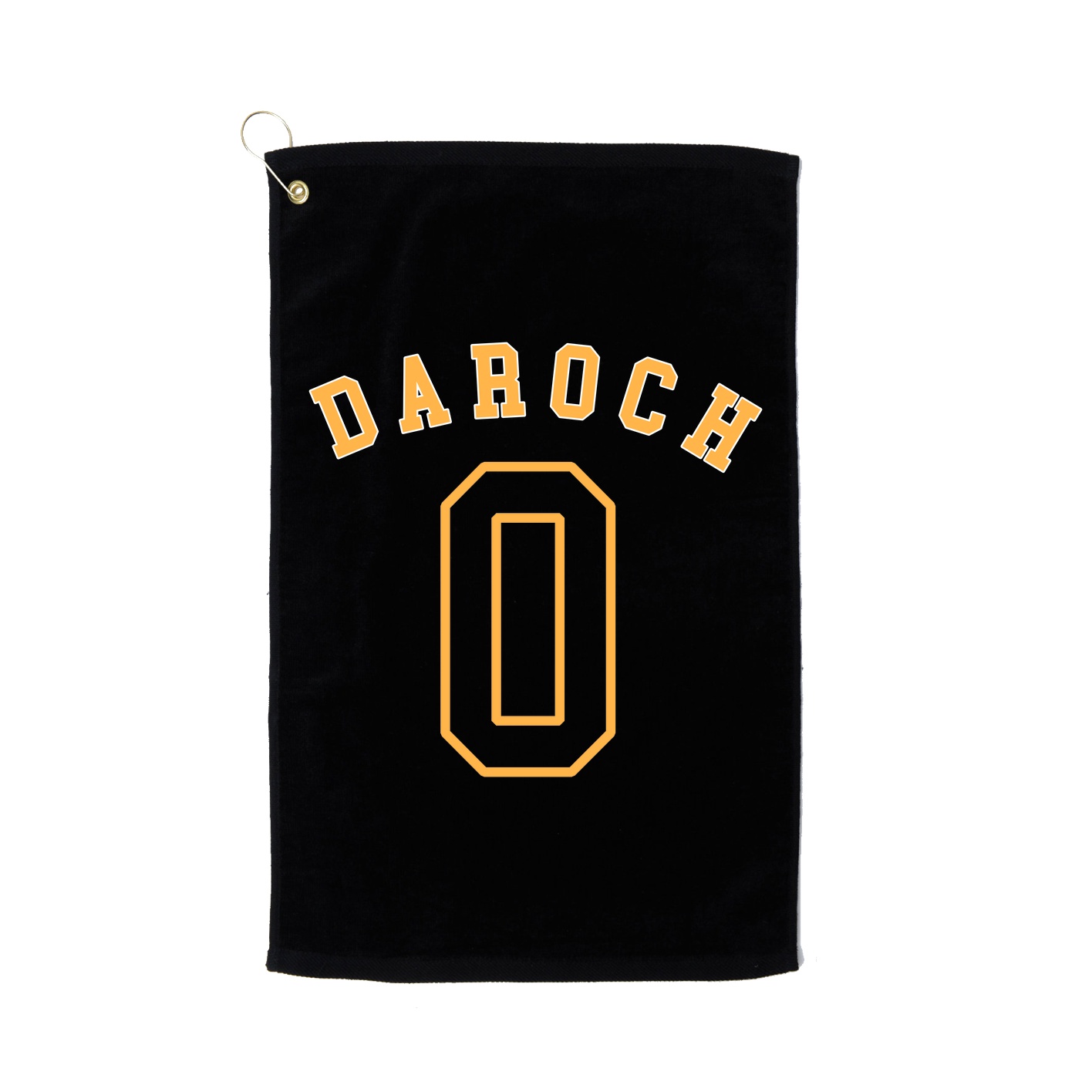 Golf Towel — Shirsey Arch in Black