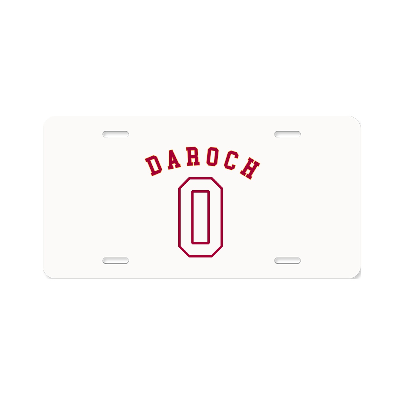 License Plate — Shirsey Arch in Classic