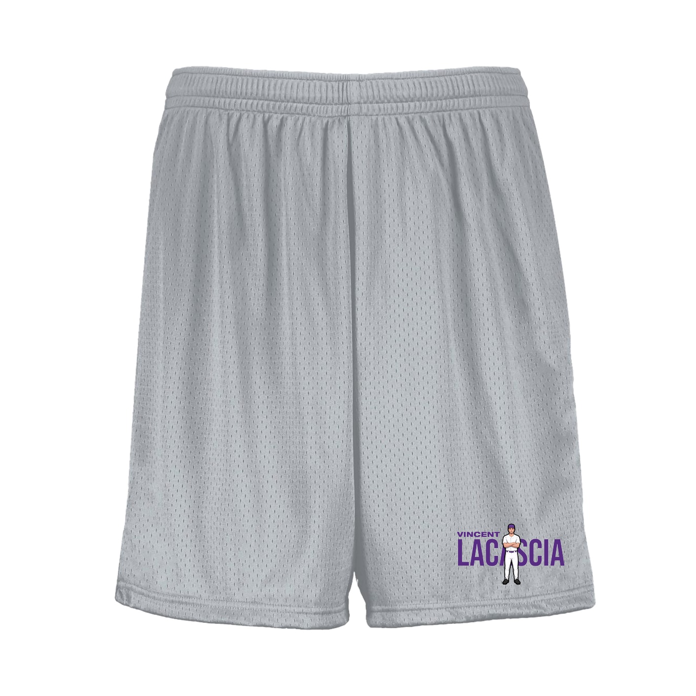 Shorts — Player Name in Silver