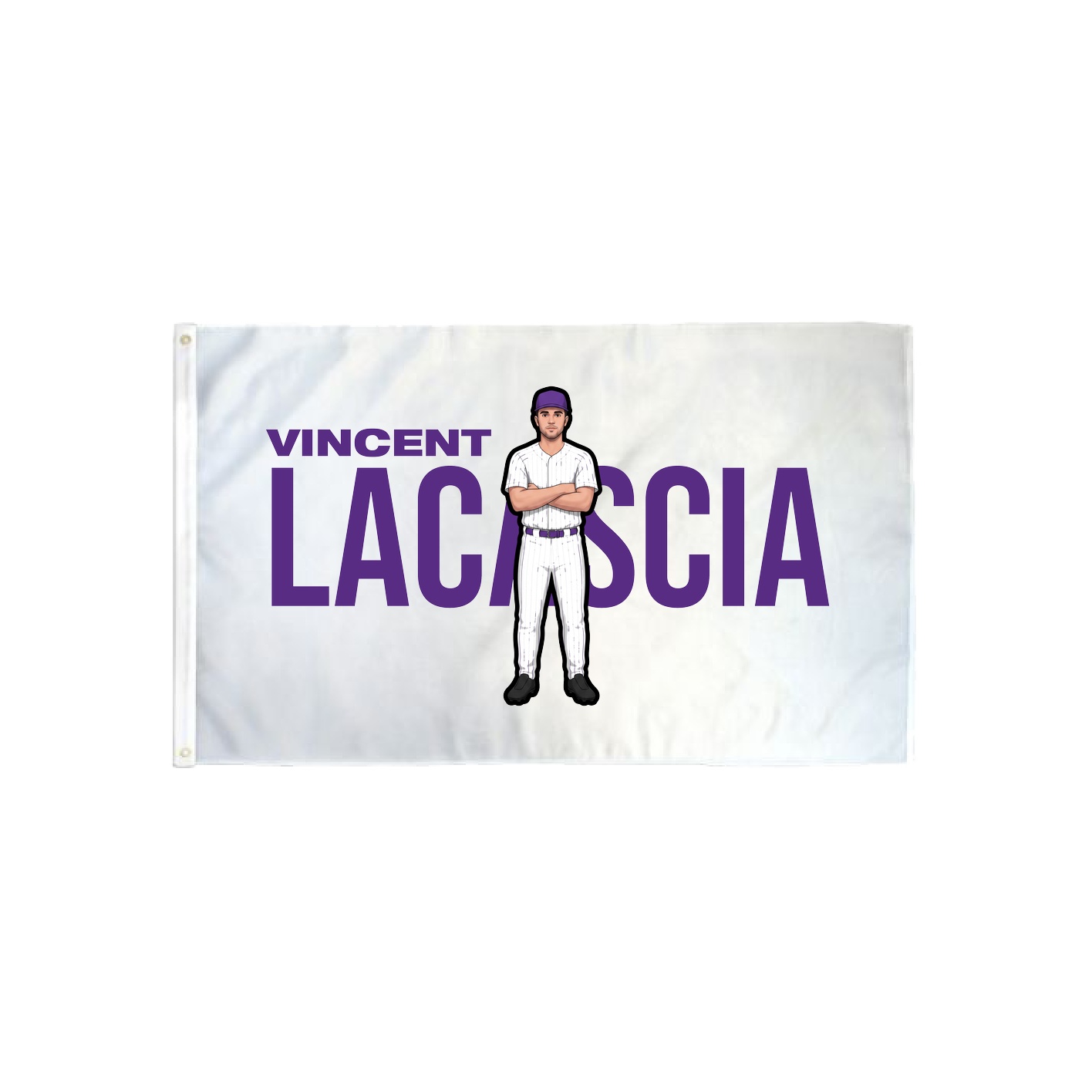 3x5 Flag — Player Name in Classic