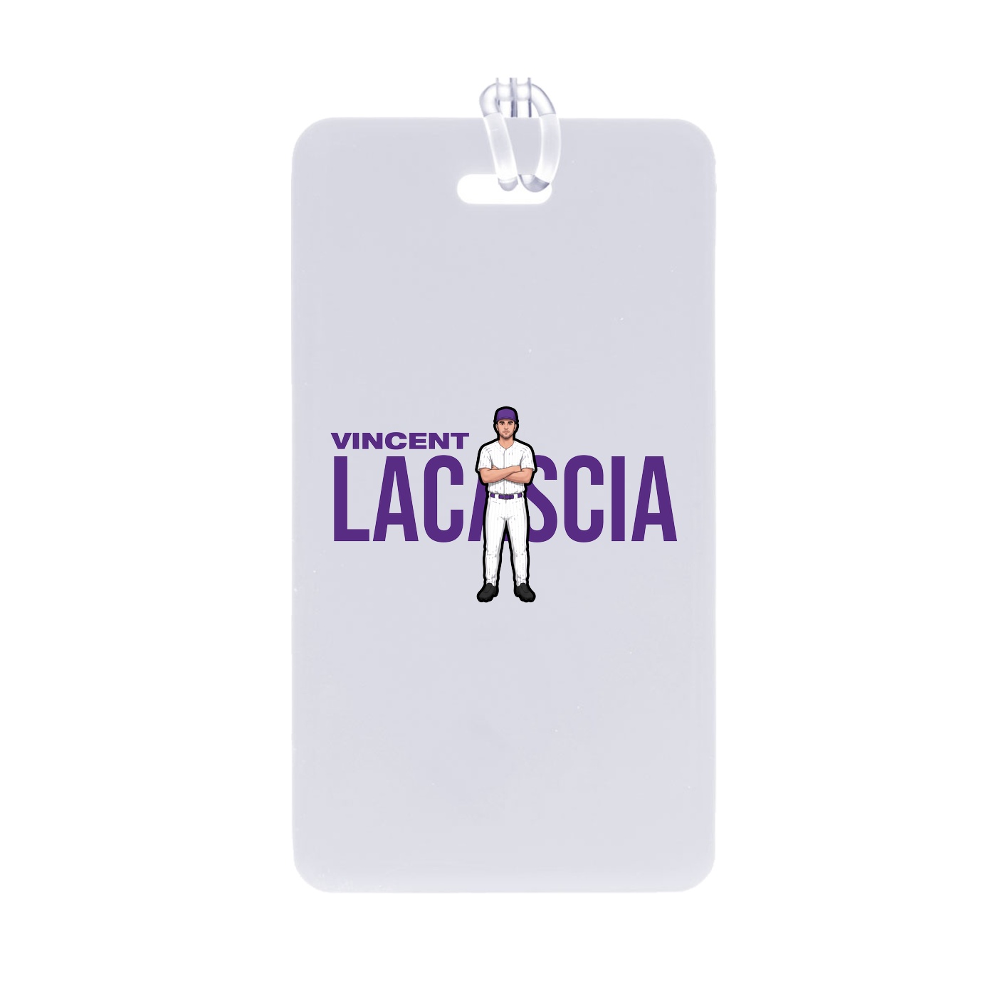 Bag Tag — Player Name in Classic