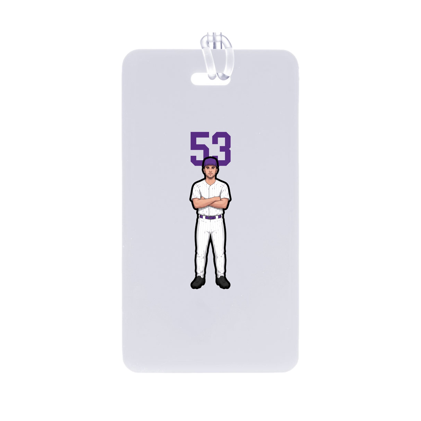 Bag Tag — Number Top in Classic
