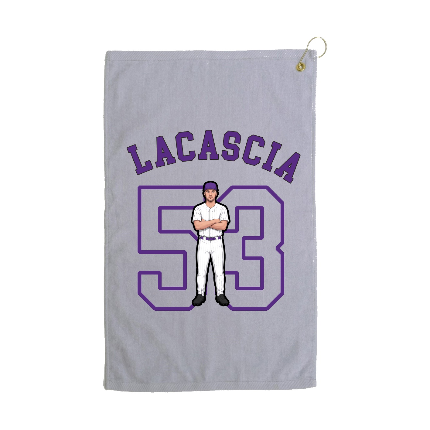 Golf Towel — Shirsey Arch in Grey