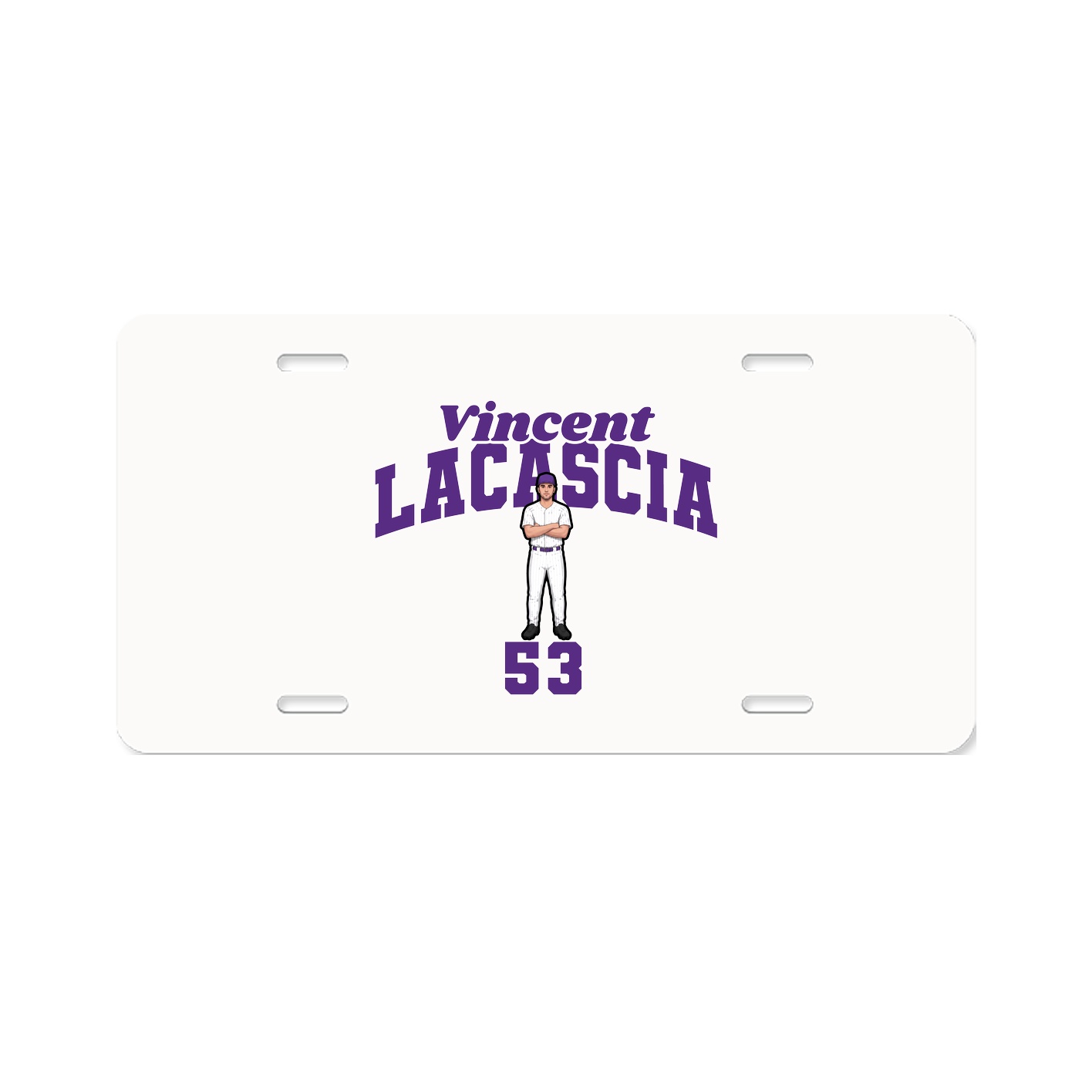 License Plate — Signature Arch in Classic