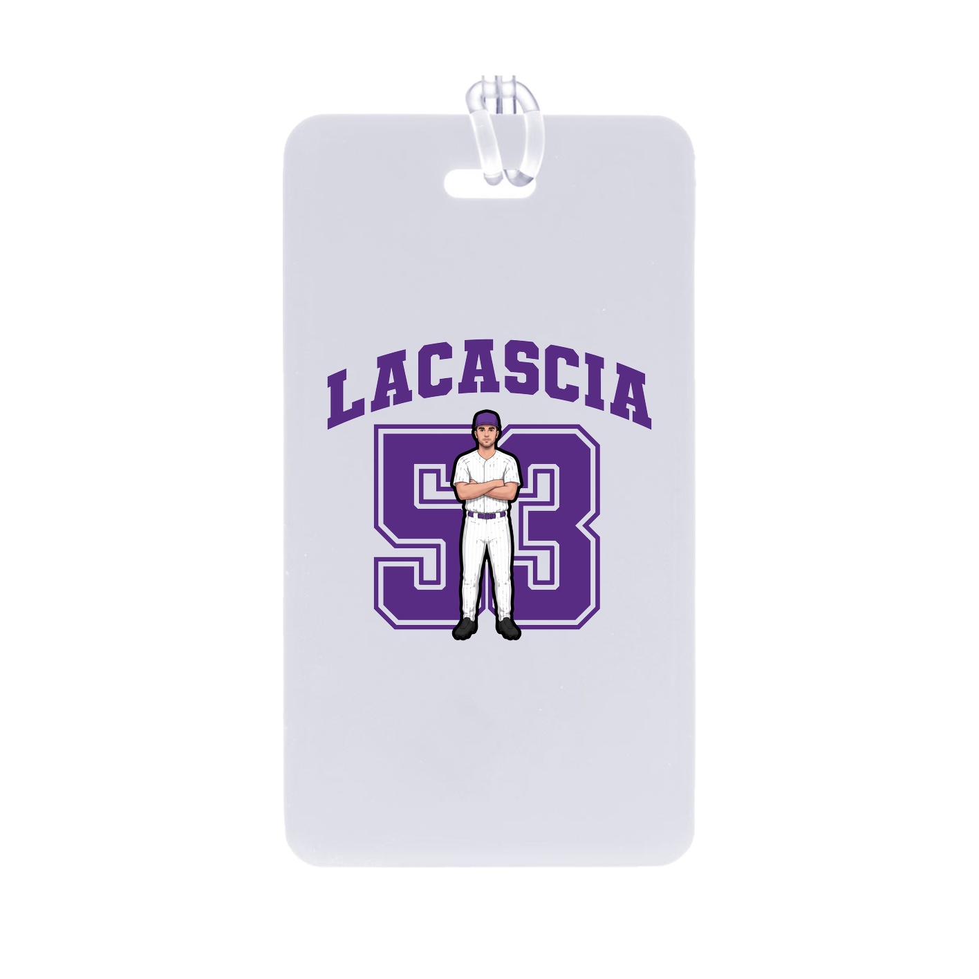 Bag Tag — Number in Classic
