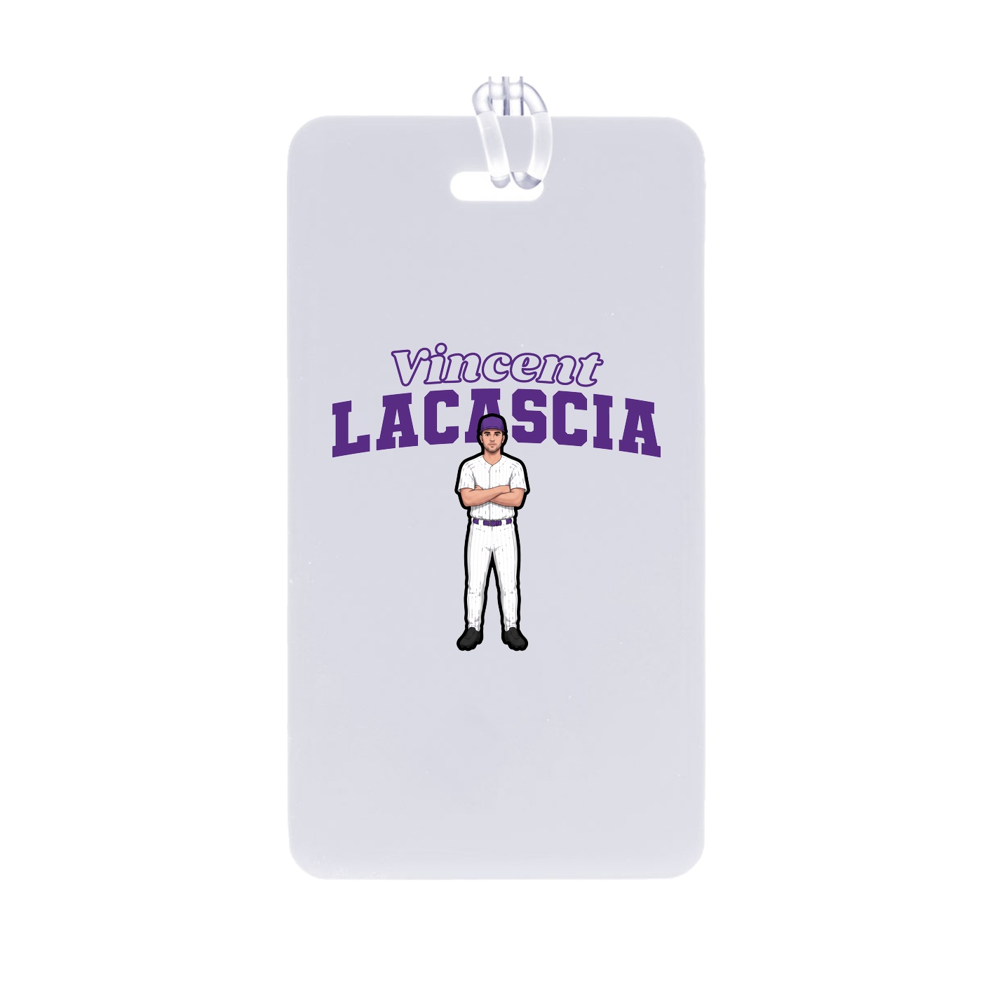 Bag Tag — Name Arch in Classic
