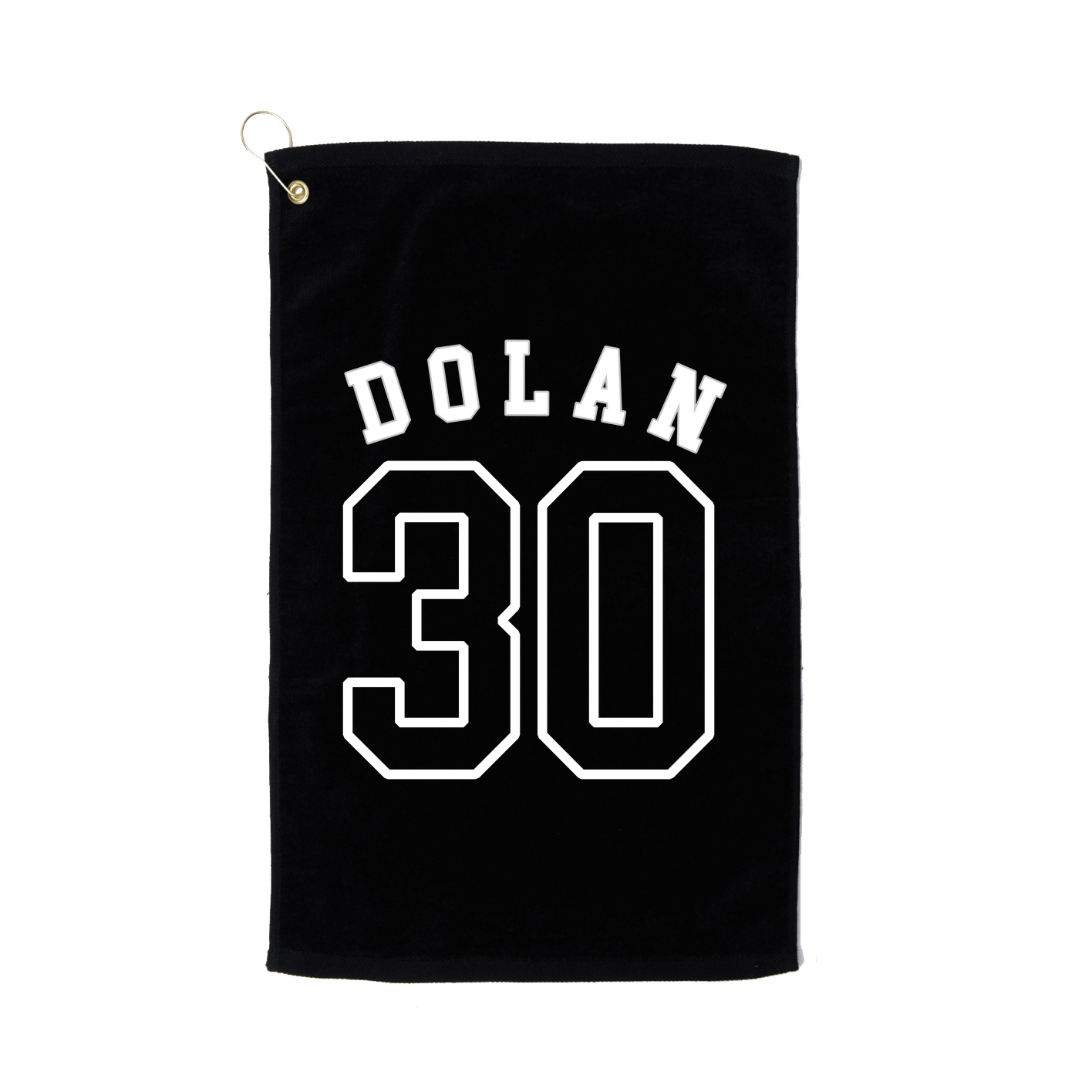 Golf Towel — Shirsey Arch in Black