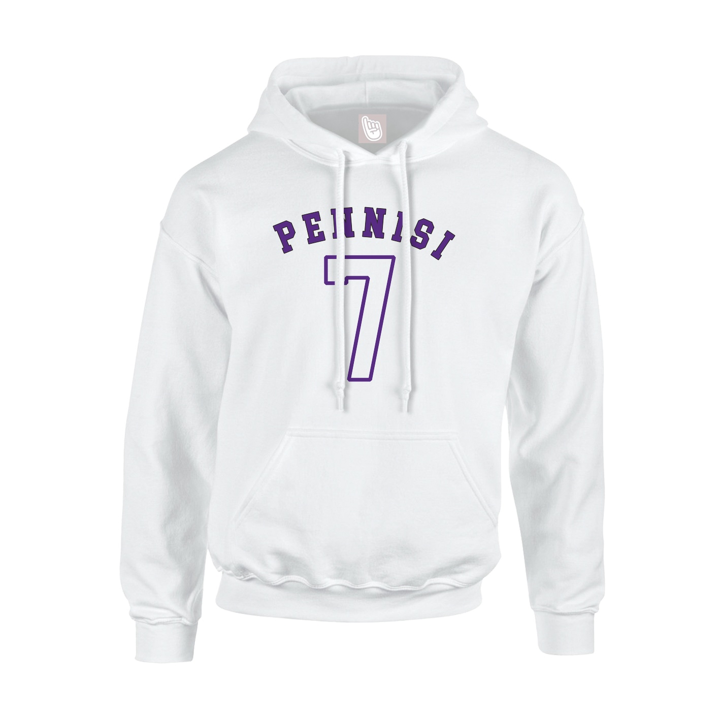 Hoodie — Shirsey Arch in White