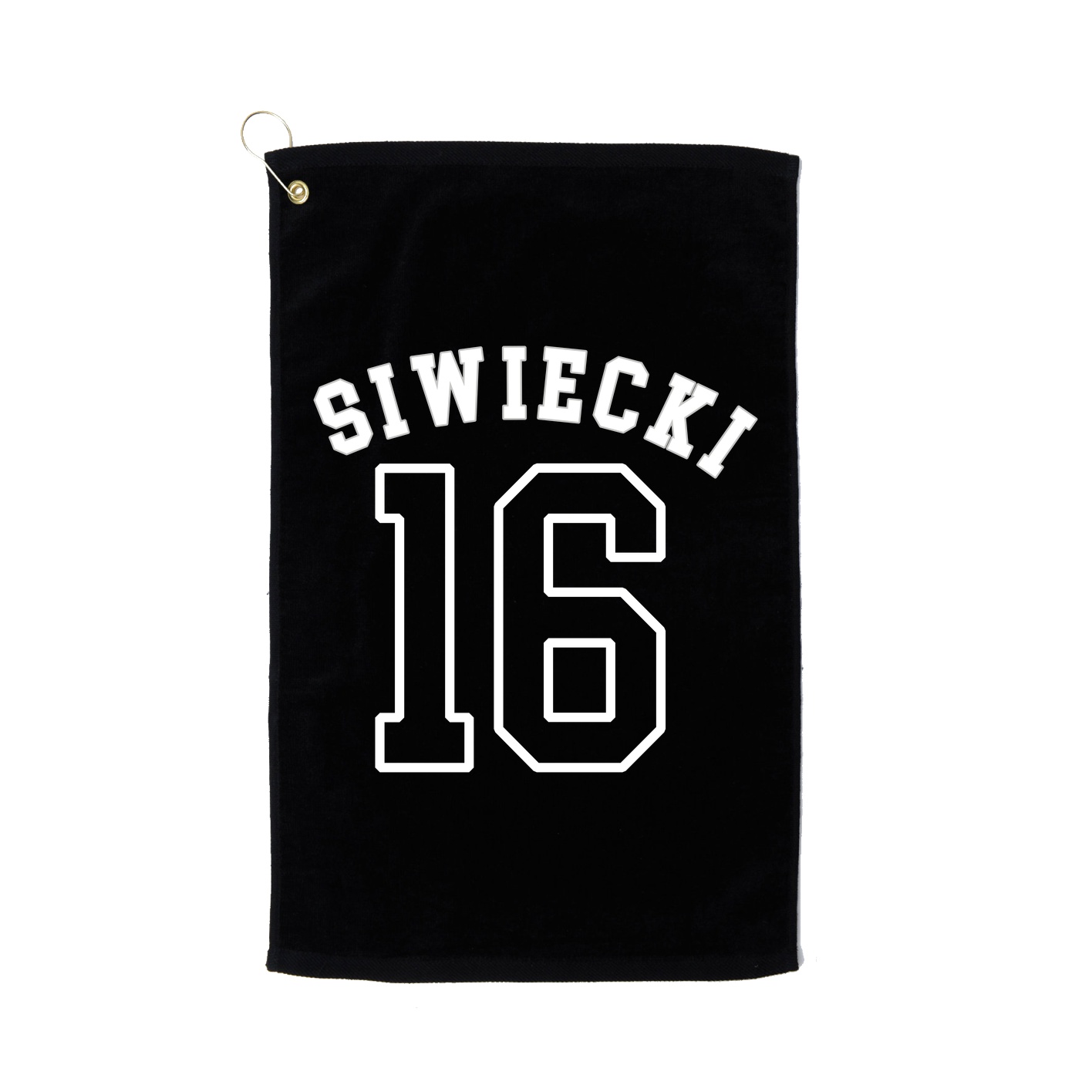 Golf Towel — Shirsey Arch in Black