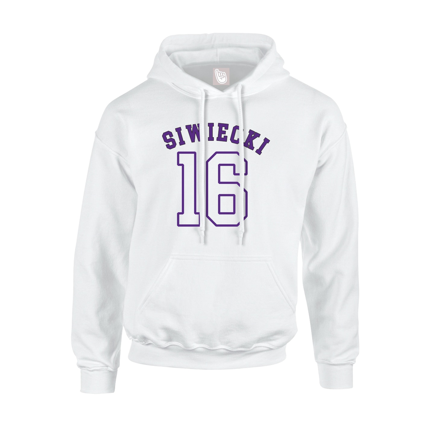 Hoodie — Shirsey Arch in White