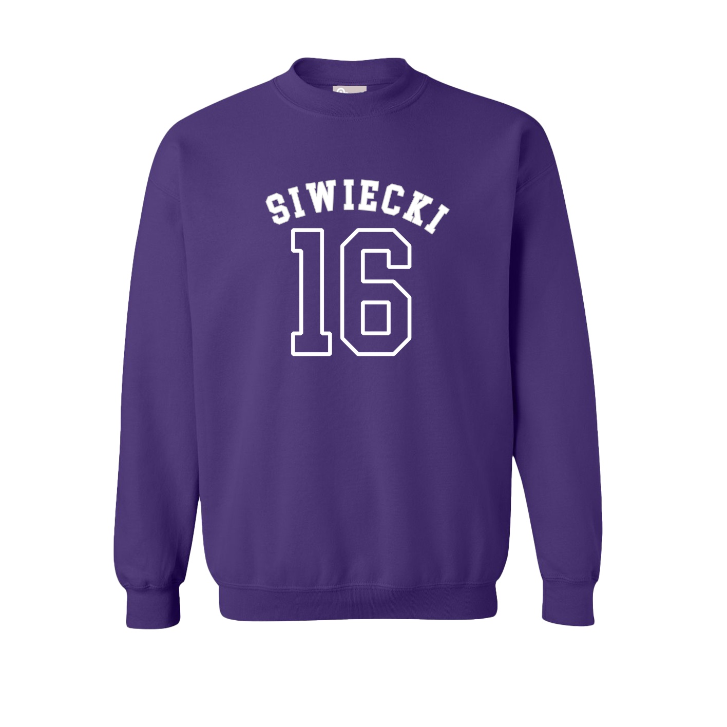 Fleece Crew — Shirsey Arch in Purple