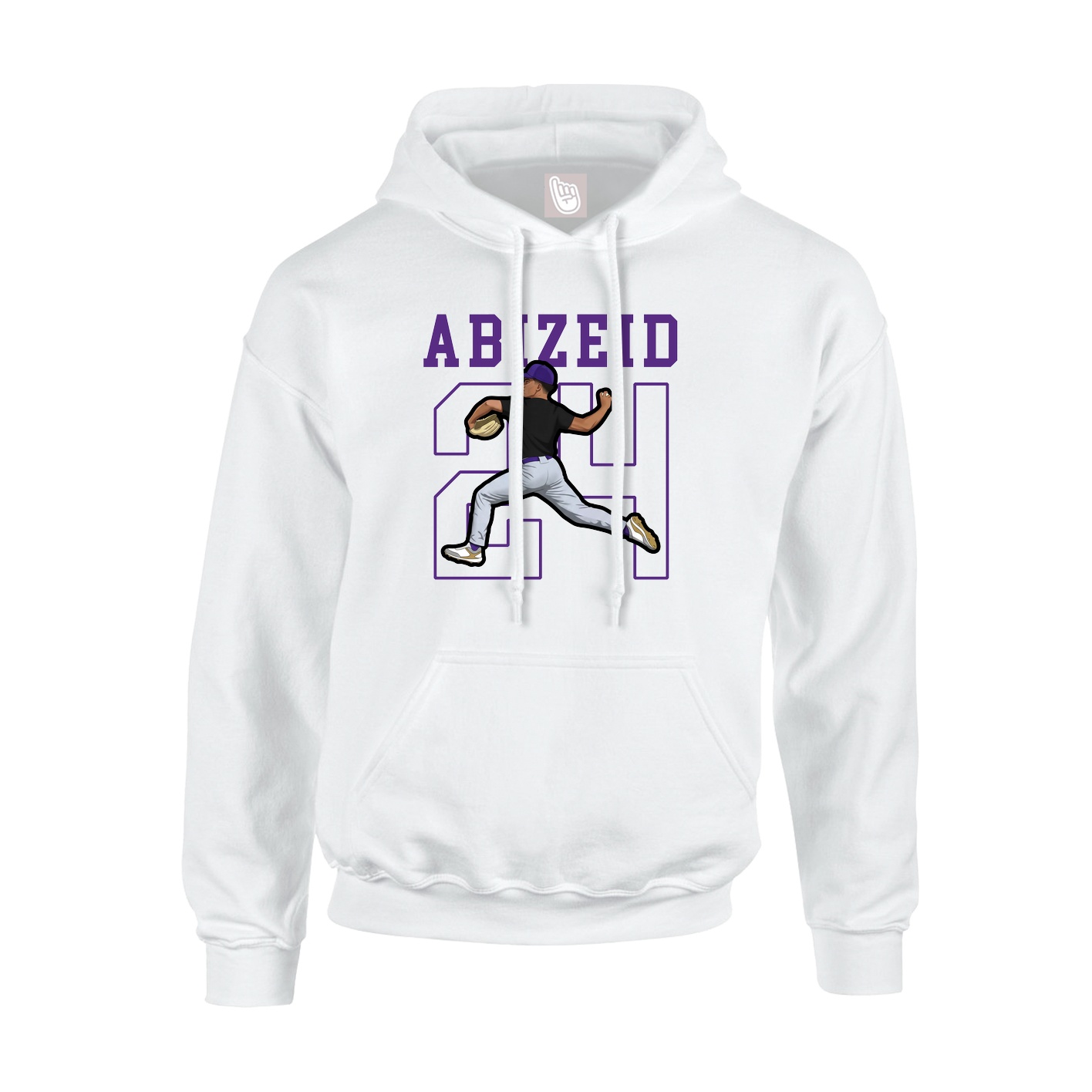 Hoodie — Shirsey in White